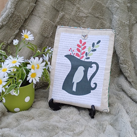Bird Design Book Sleeve for Small Paperback & A5 Notebooks