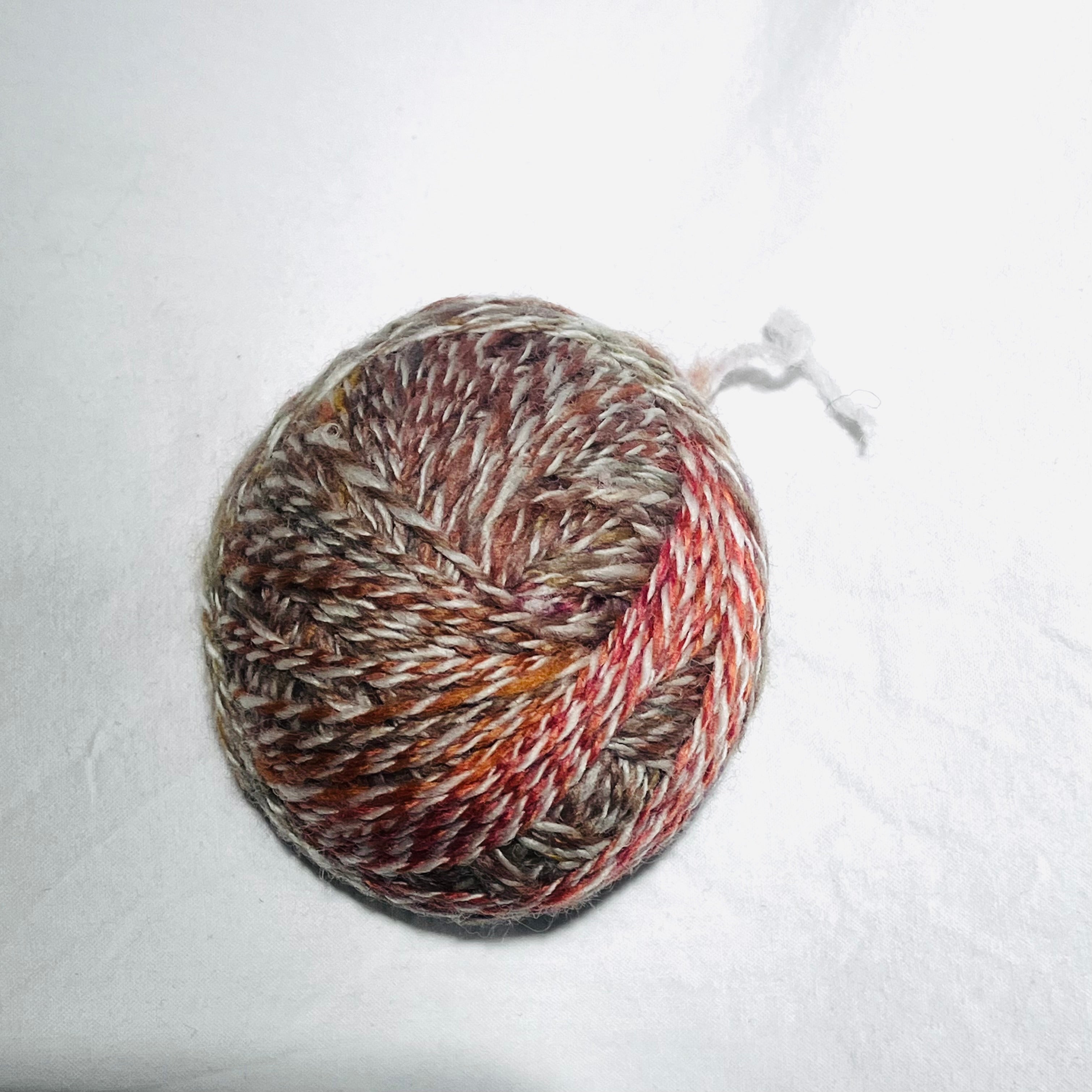 Mohair wool blend yarn
