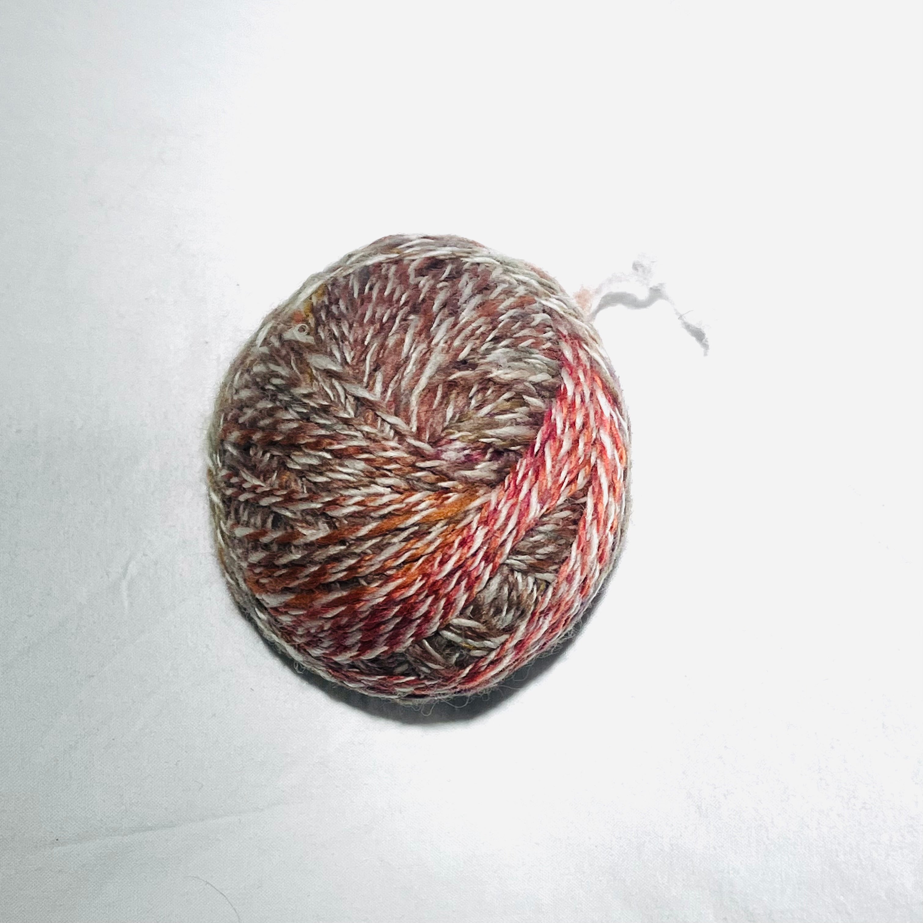 Mohair wool blend yarn