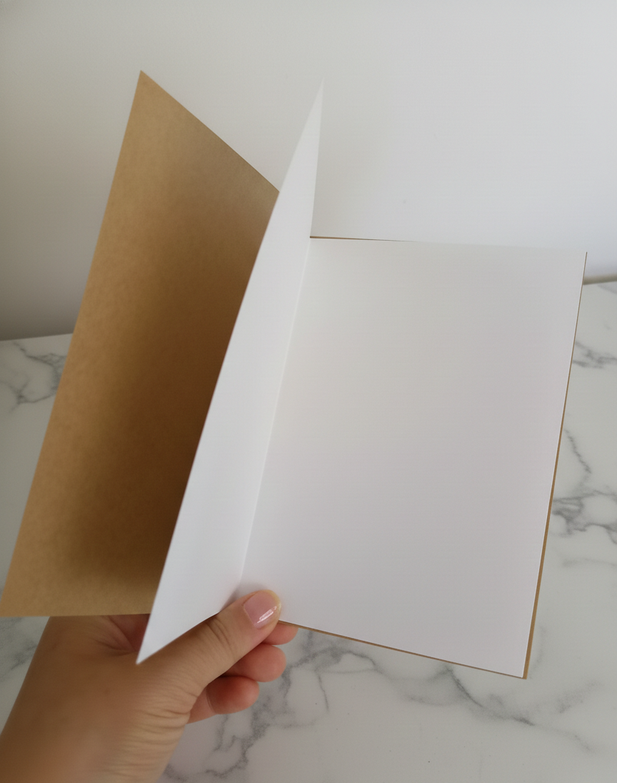 Simply Lissy | Pressed Flower Handmade Card