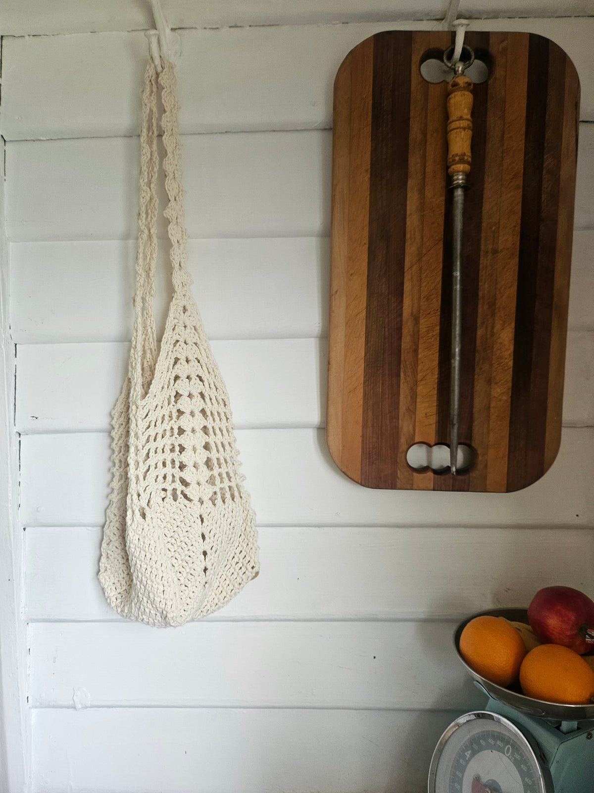 Farmhouse Crochet Market Bag