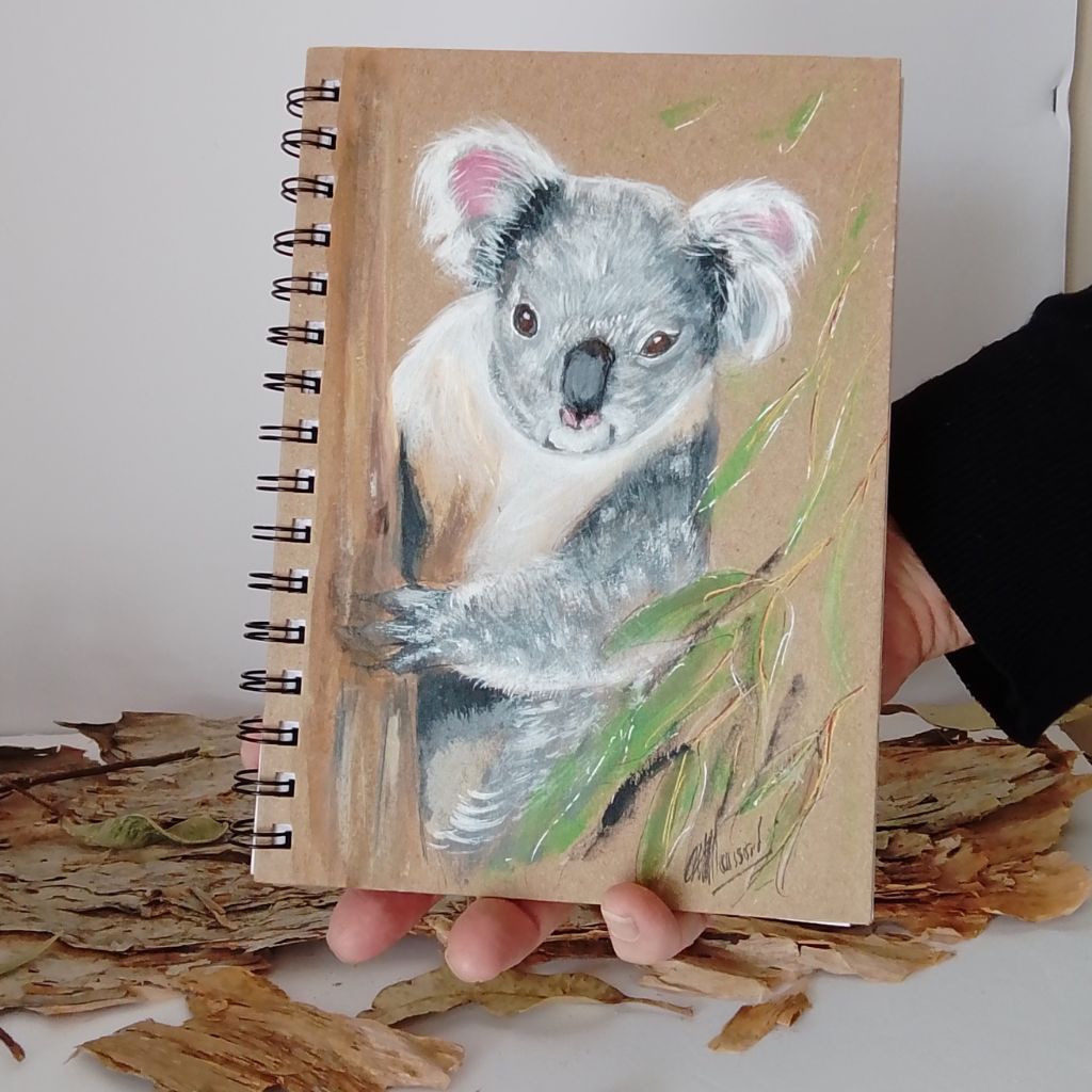 Koala Handpainted Notebook