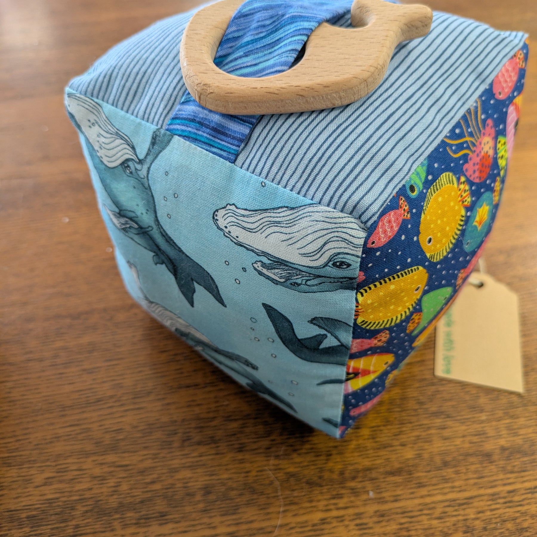 Underwater Ocean Whale Soft Baby Cube