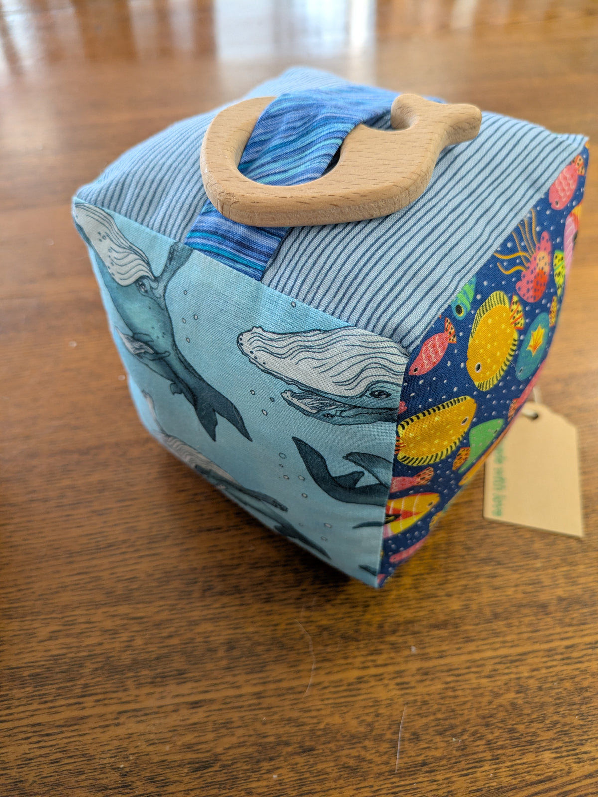 Underwater Ocean Whale Soft Baby Cube