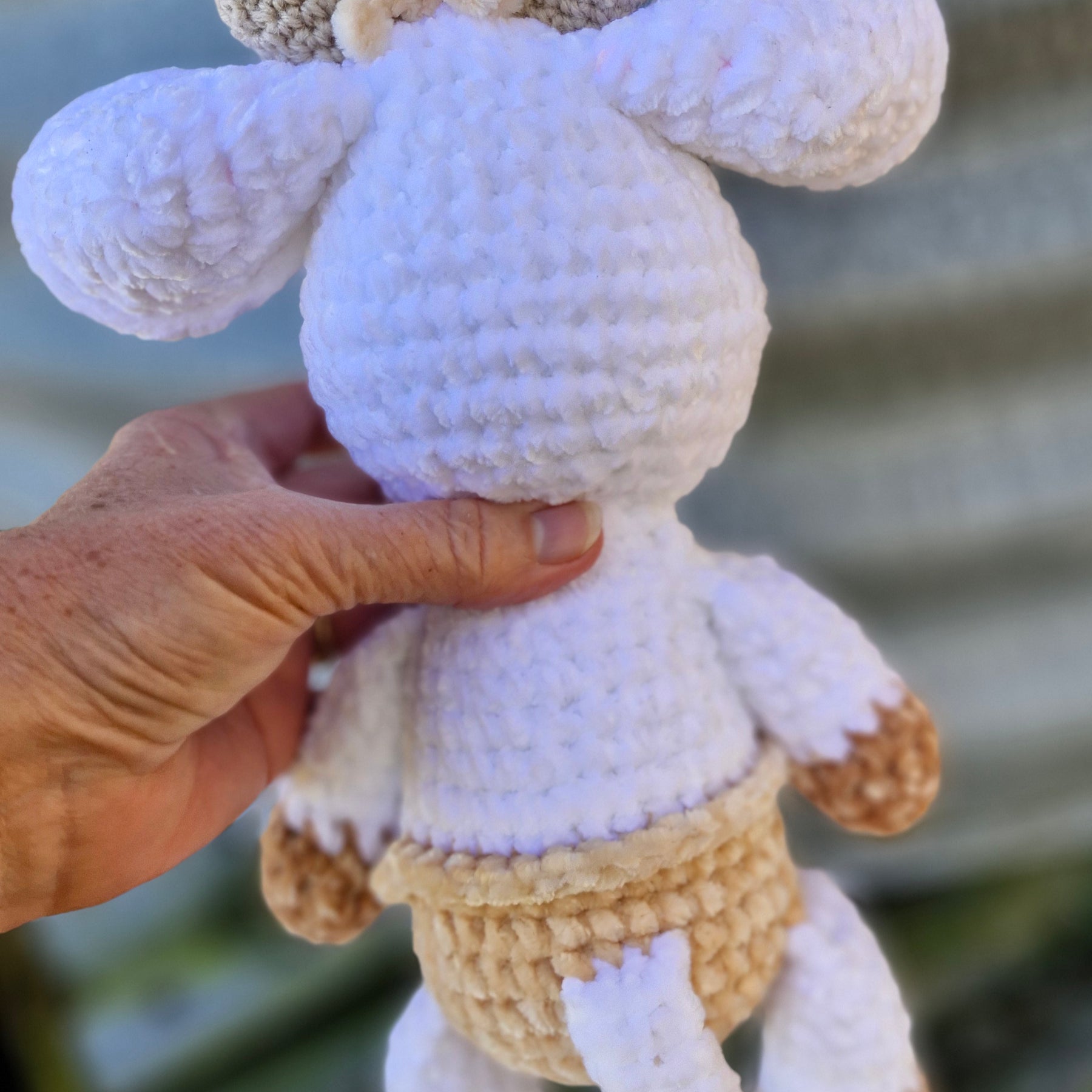 Adorable Crochet BABY HIGHLAND COW / BULL