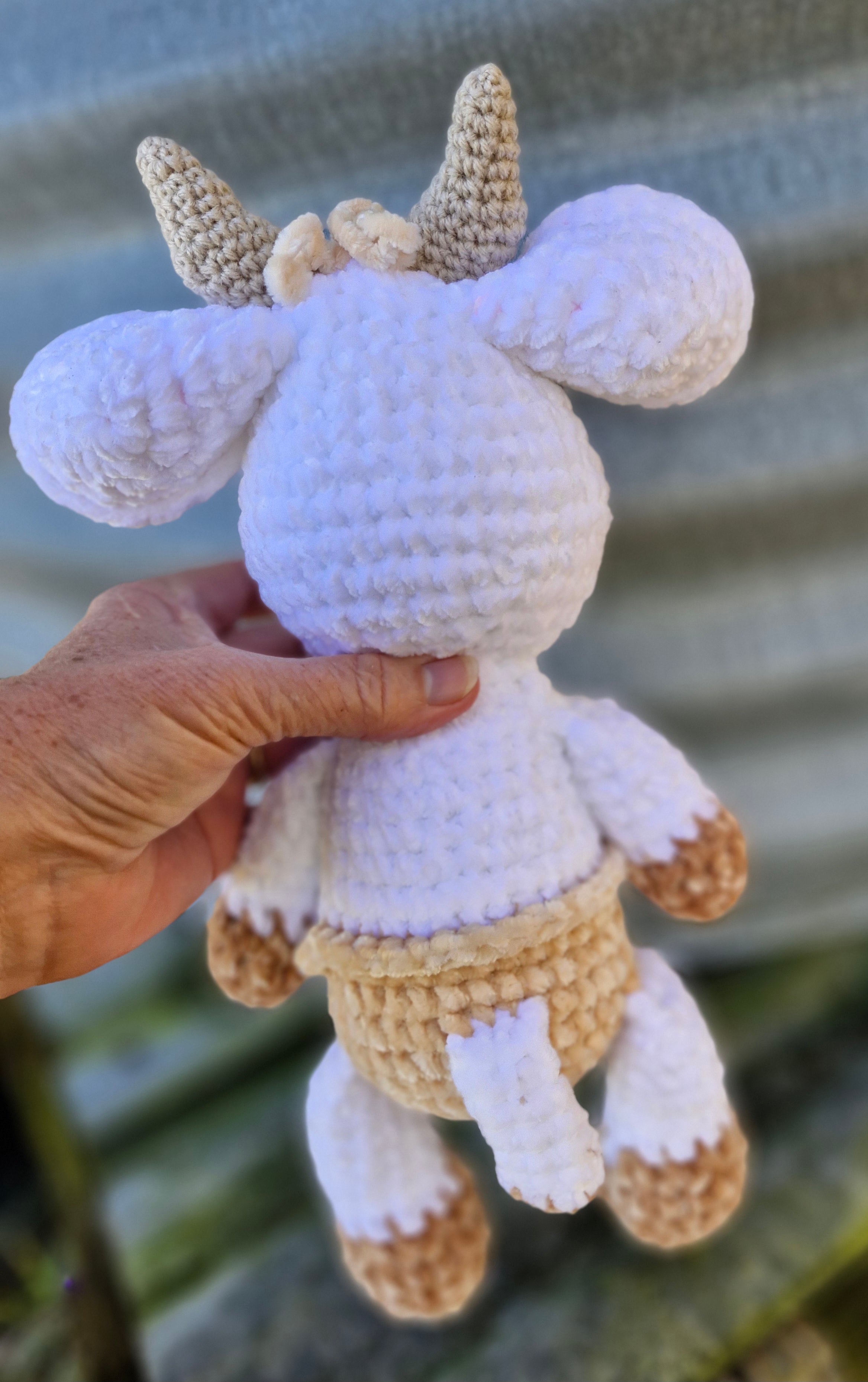 Adorable Crochet BABY HIGHLAND COW / BULL