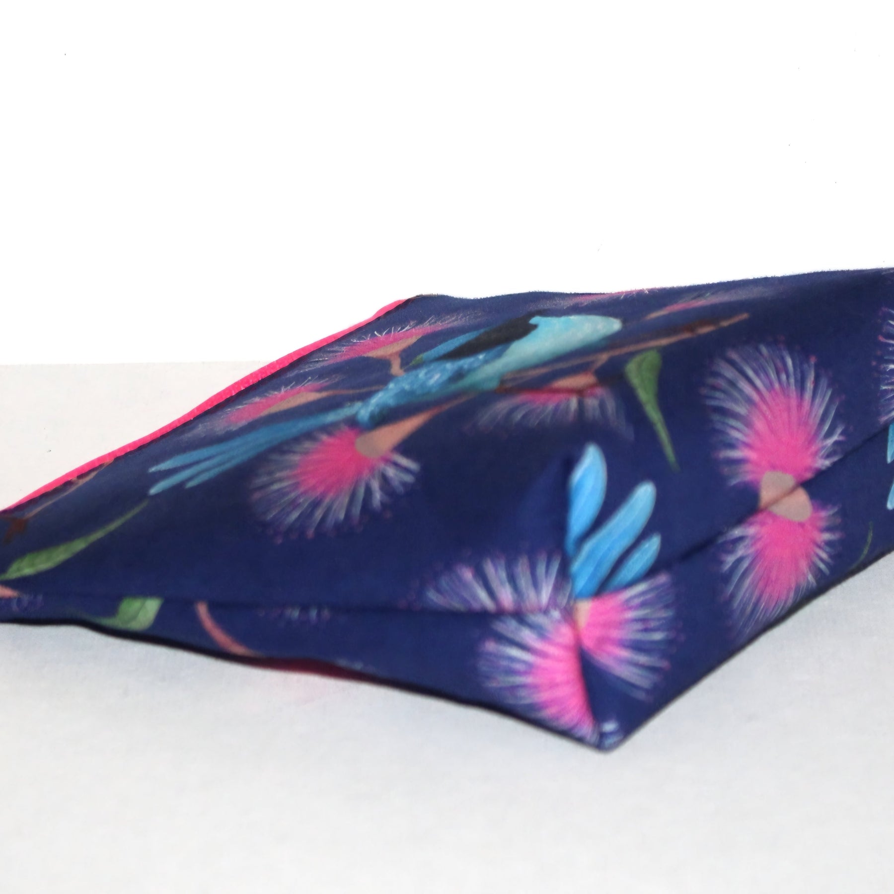 SMALL pouch with a Pretty Blue Wren Design