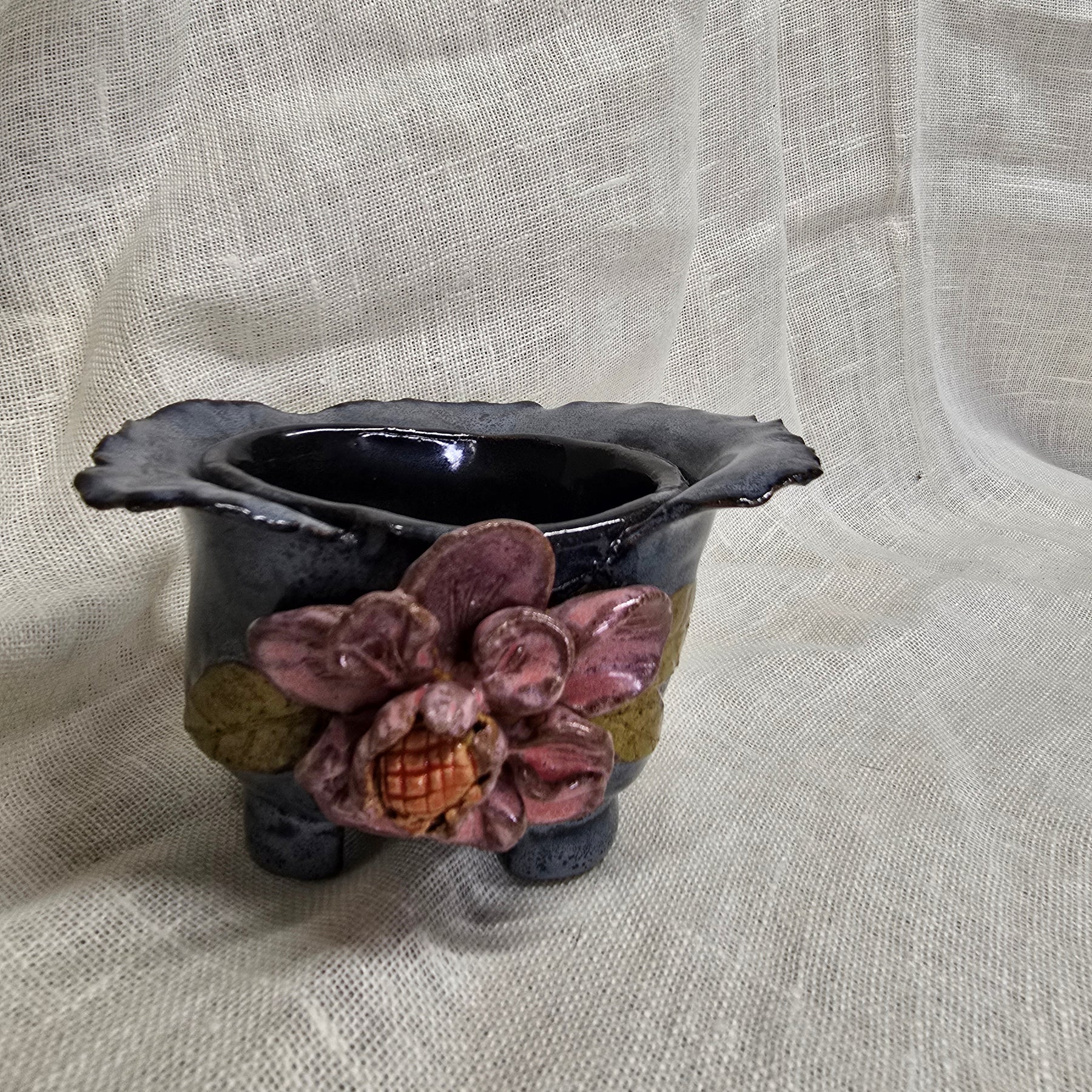 Small flowered bowl