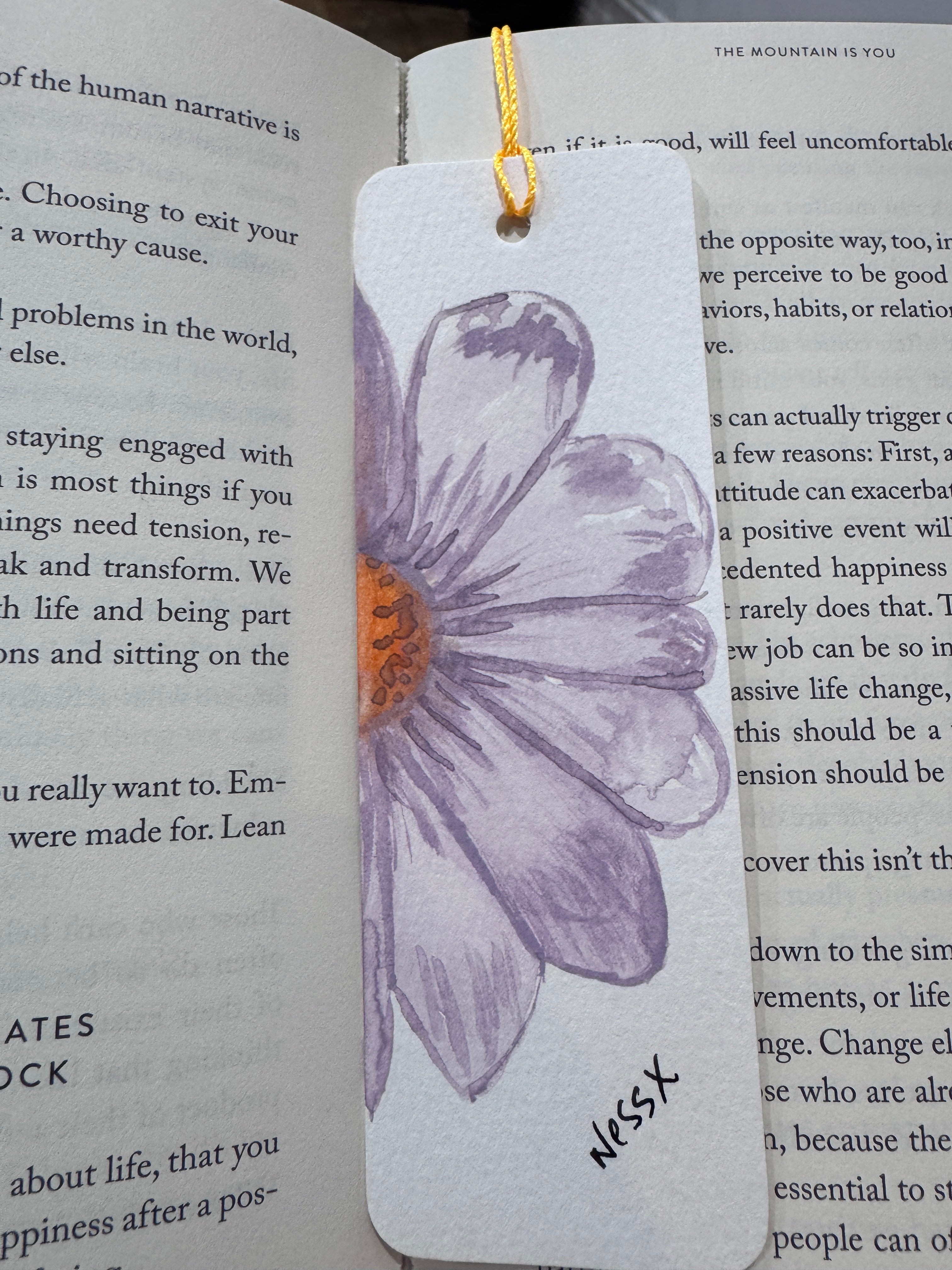 Lavender Whisper Bookmark - Floral Editions Collection