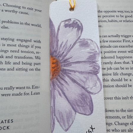 Lavender Whisper Bookmark - Floral Editions Collection
