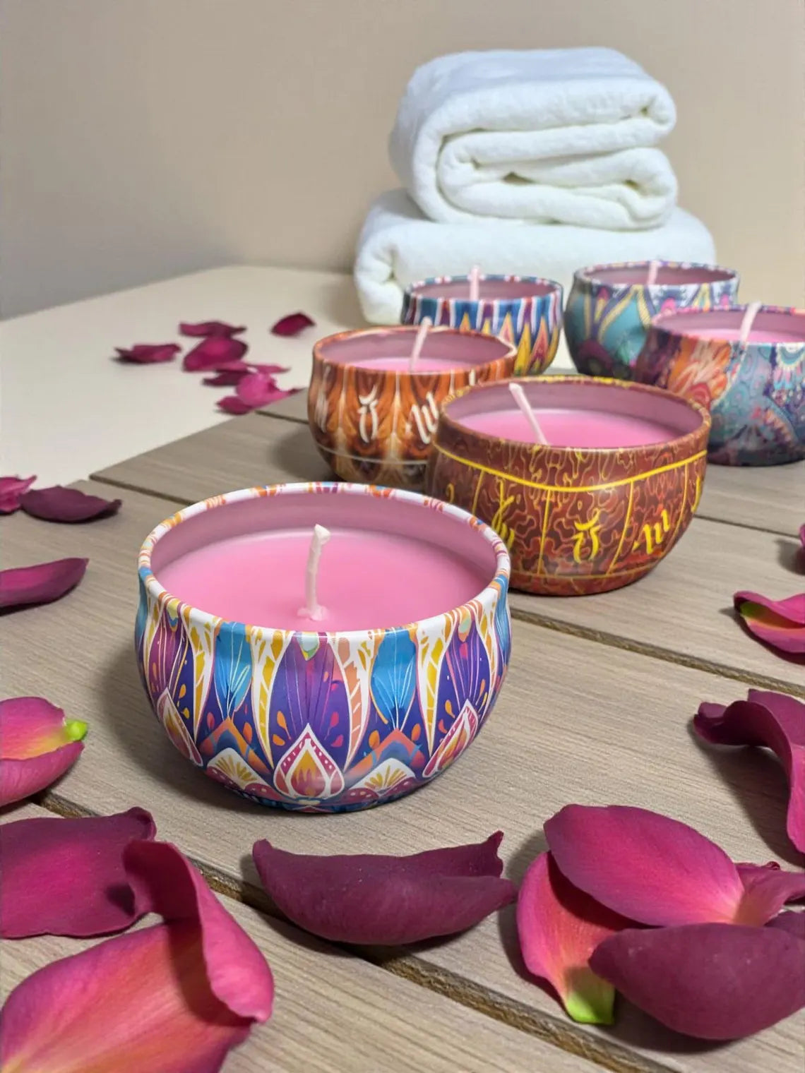 Aphrodisiac Candle - Citrus & Patchouli Blend for Drip/ Massage Handpoured small