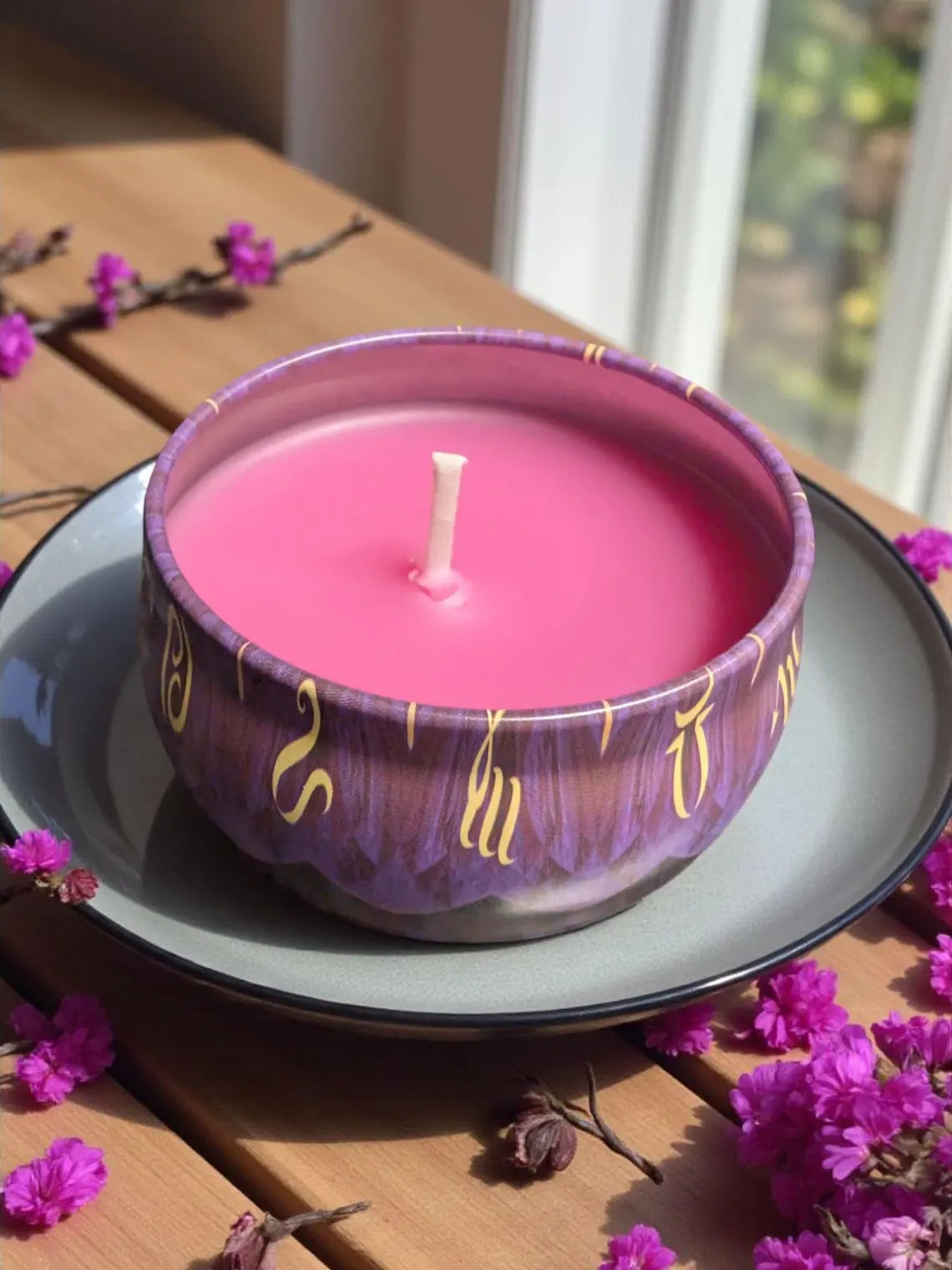 Aphrodisiac Candle - Citrus & Patchouli Blend for Drip/ Massage Handpoured small