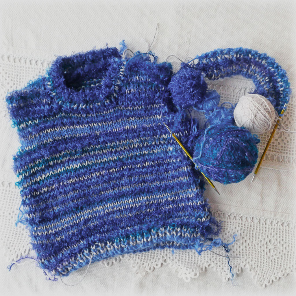 Jumper/pullover & beanie. Handmade, Size 00, free shipping