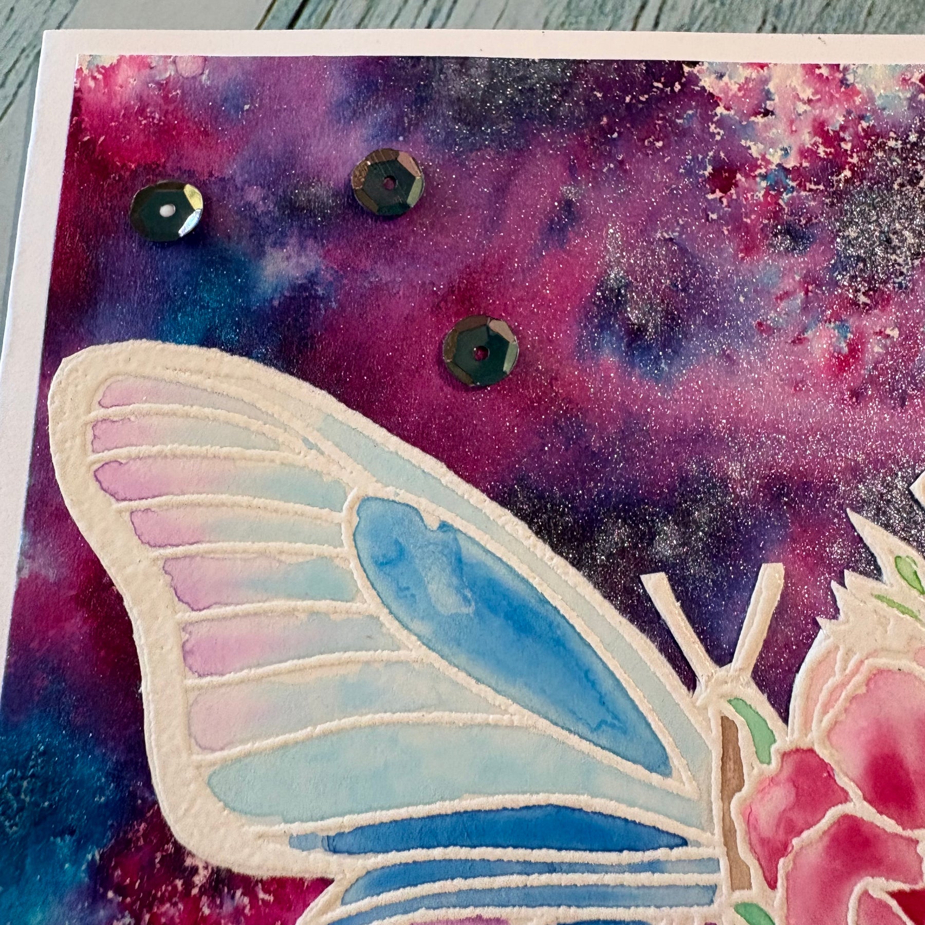 Watercolour Butterfly Greeting Card