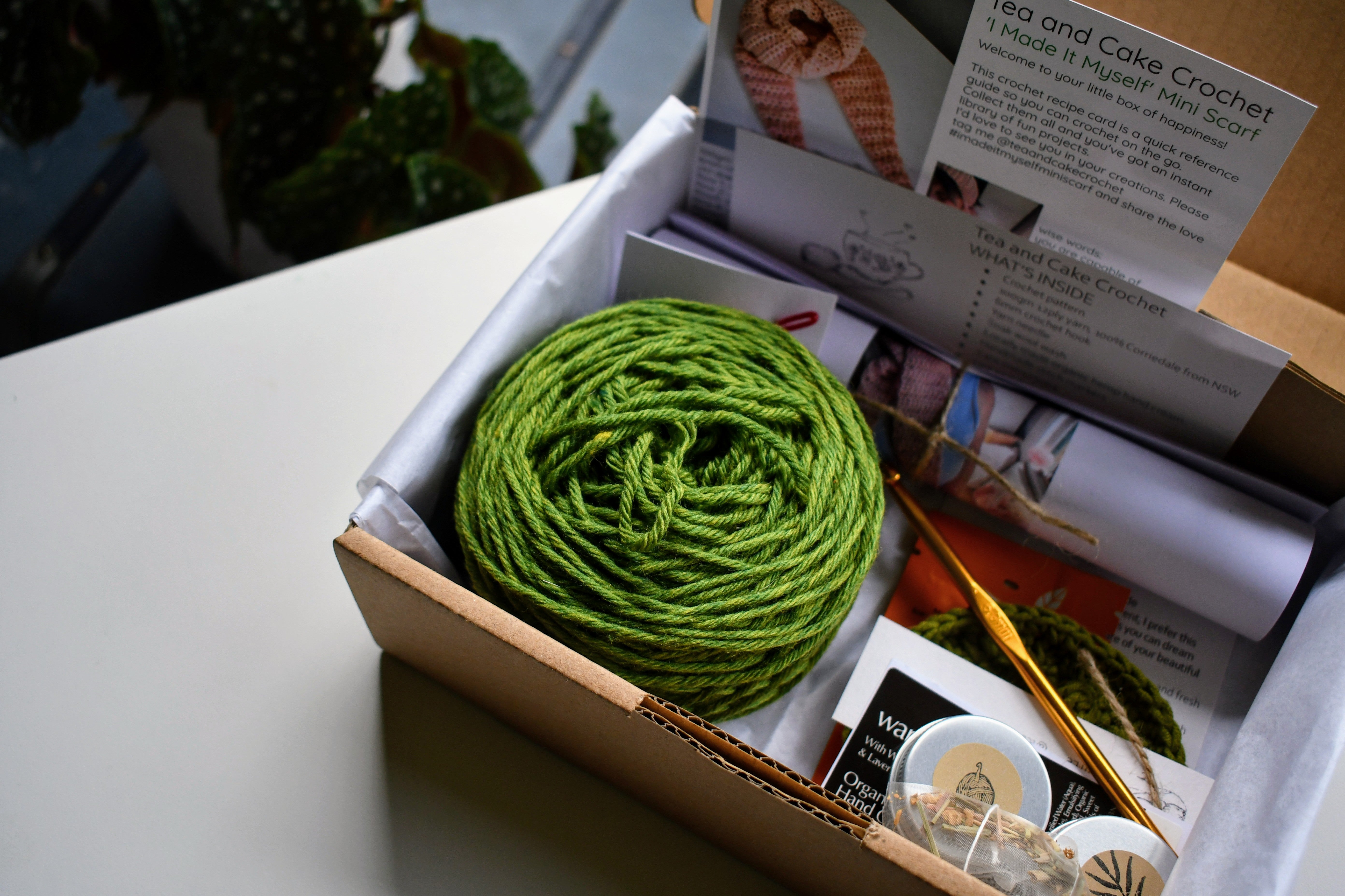 Crochet Kit DIY Beginner Friendly Fun Project Scarf Easy To Learn