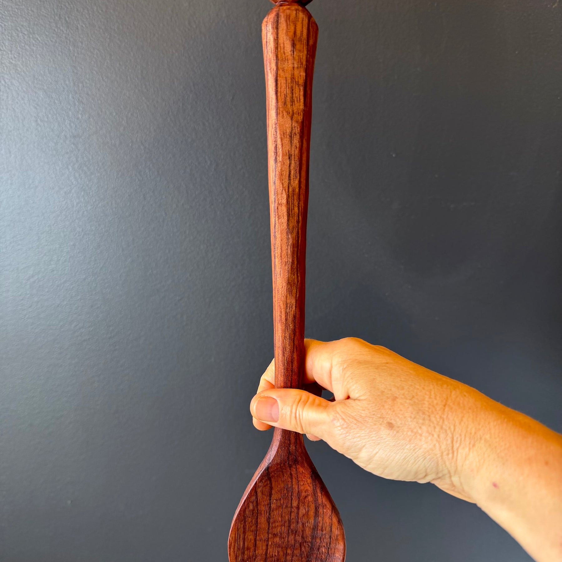 Handmade Wooden Cooking Spoon - "The Country Cooker"