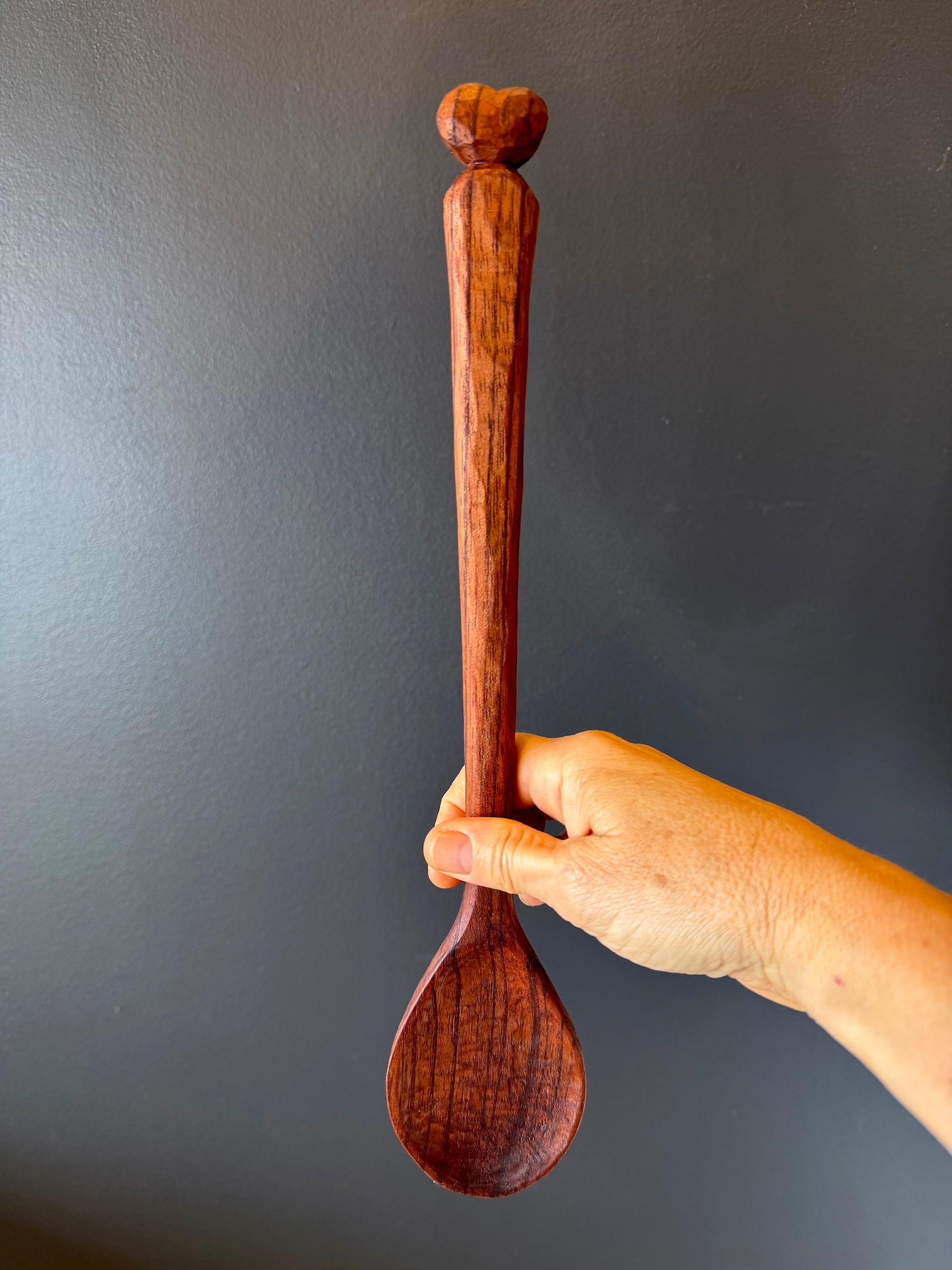 Handmade Wooden Cooking Spoon - "The Country Cooker"