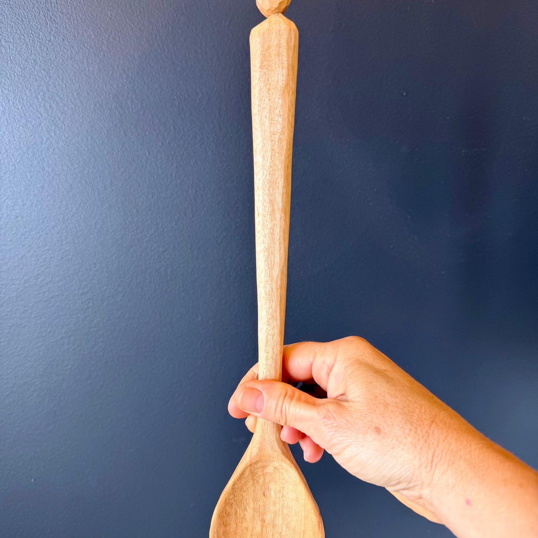 Handmade Wooden Cooking Spoon - "The Country Cooker"