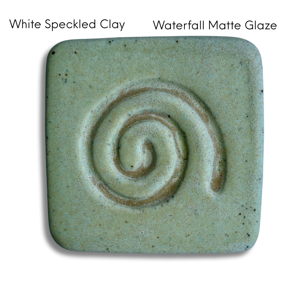 CUSTOM - Garlic/Ginger Grater + Herb Stripper in White Speckled Clay