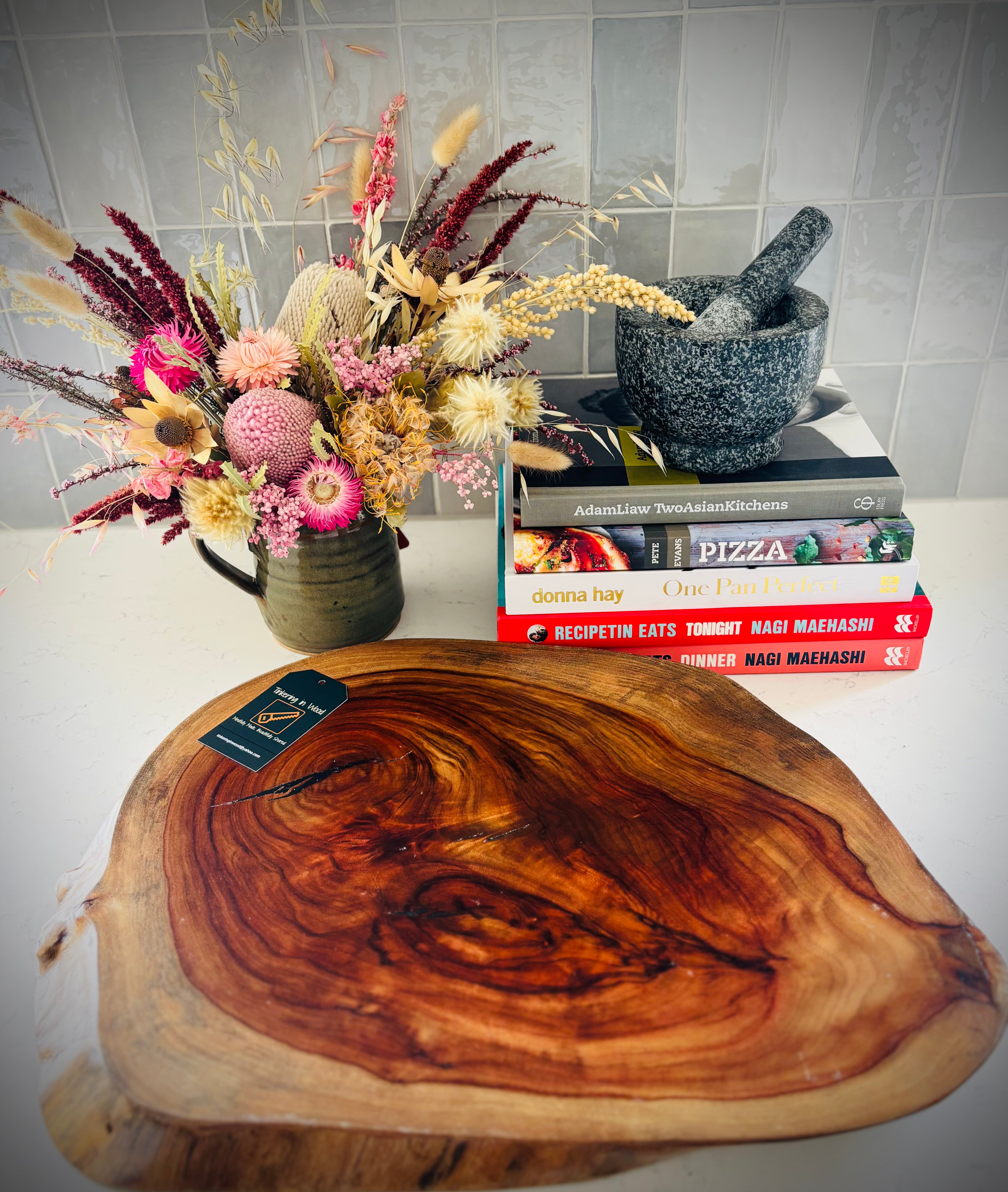 Hardwood Camphor Laurel Charcuterie Board 330x500x34mm