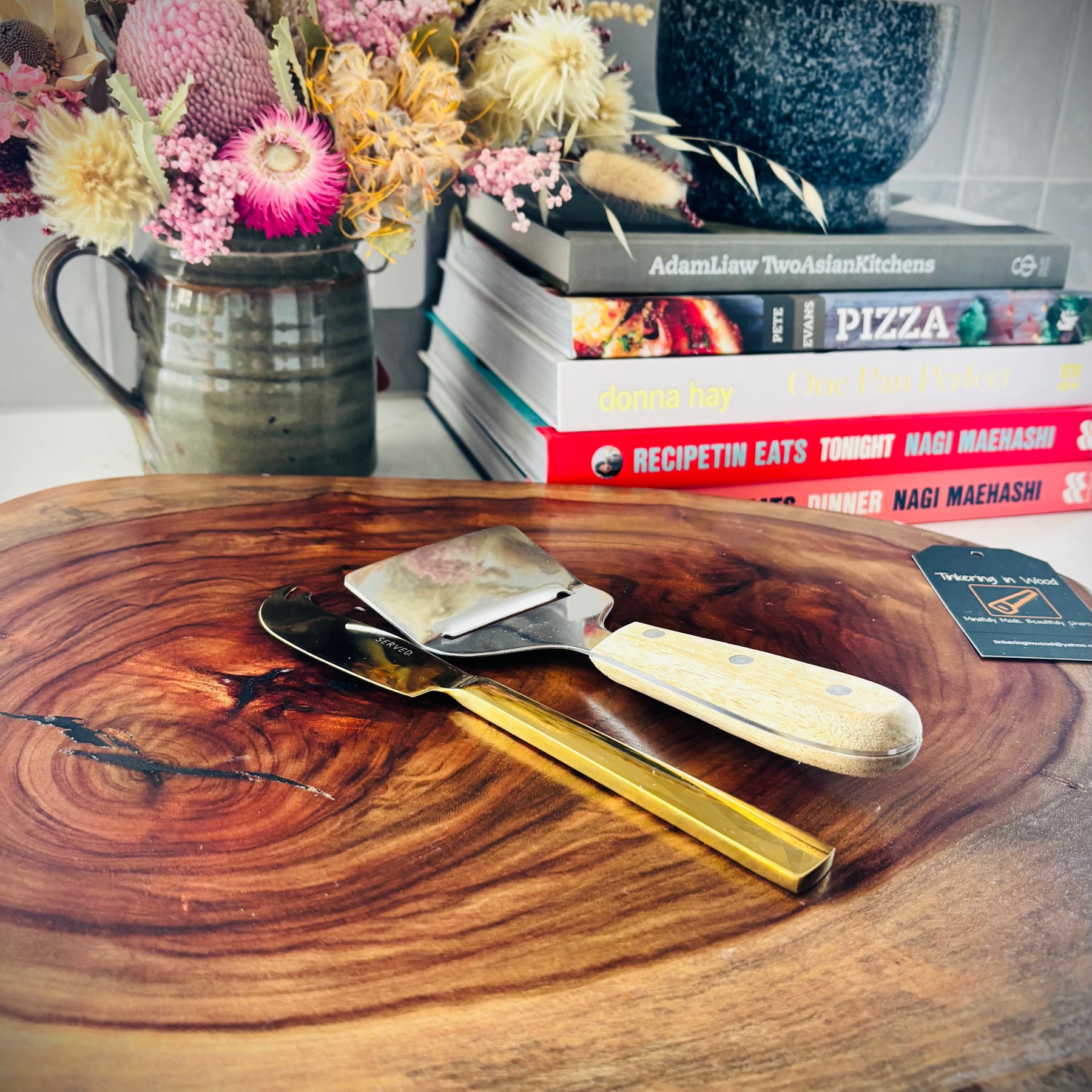 Hardwood Camphor Laurel Charcuterie Board 330x500x34mm