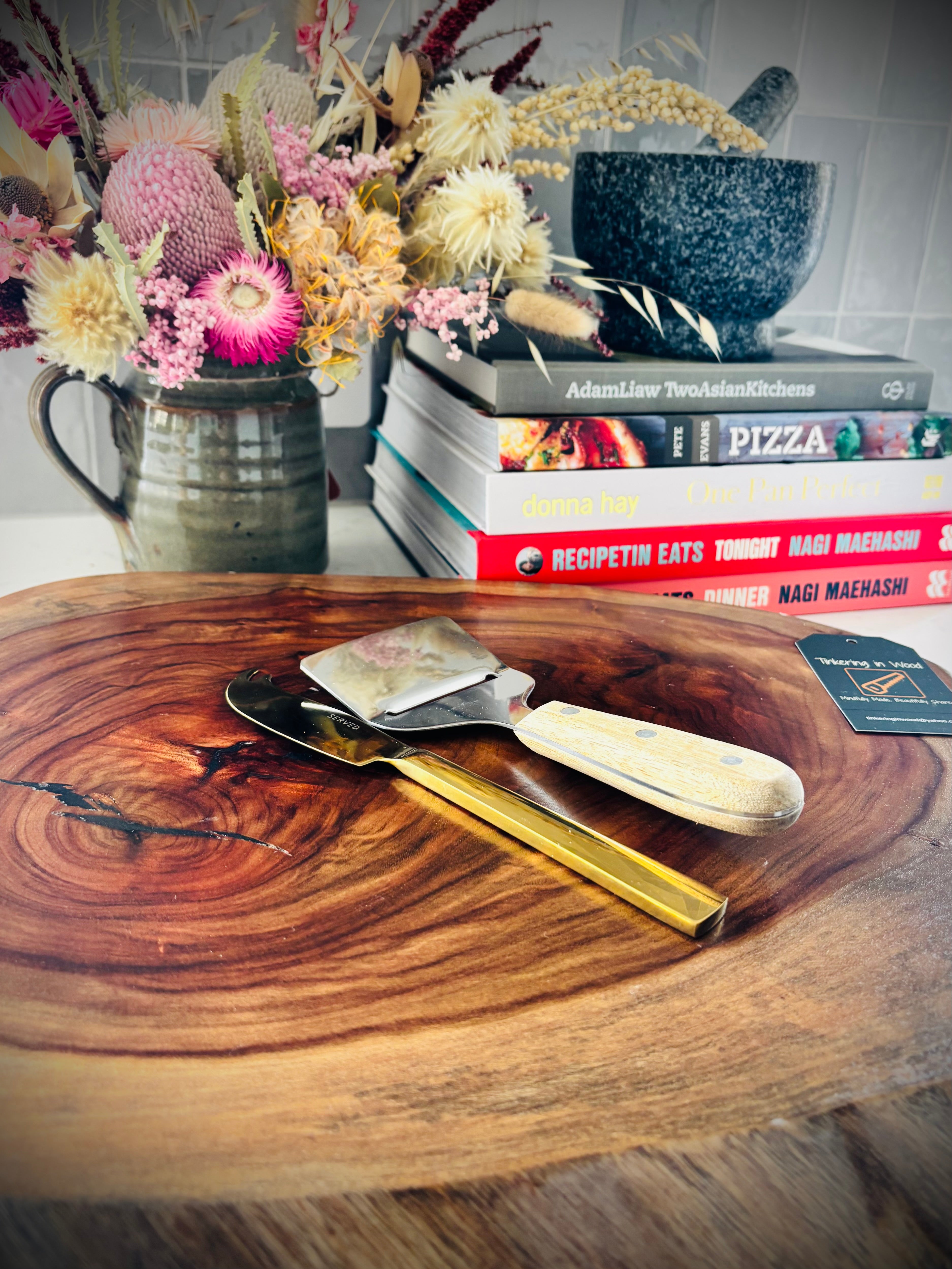 Hardwood Camphor Laurel Charcuterie Board 330x500x34mm