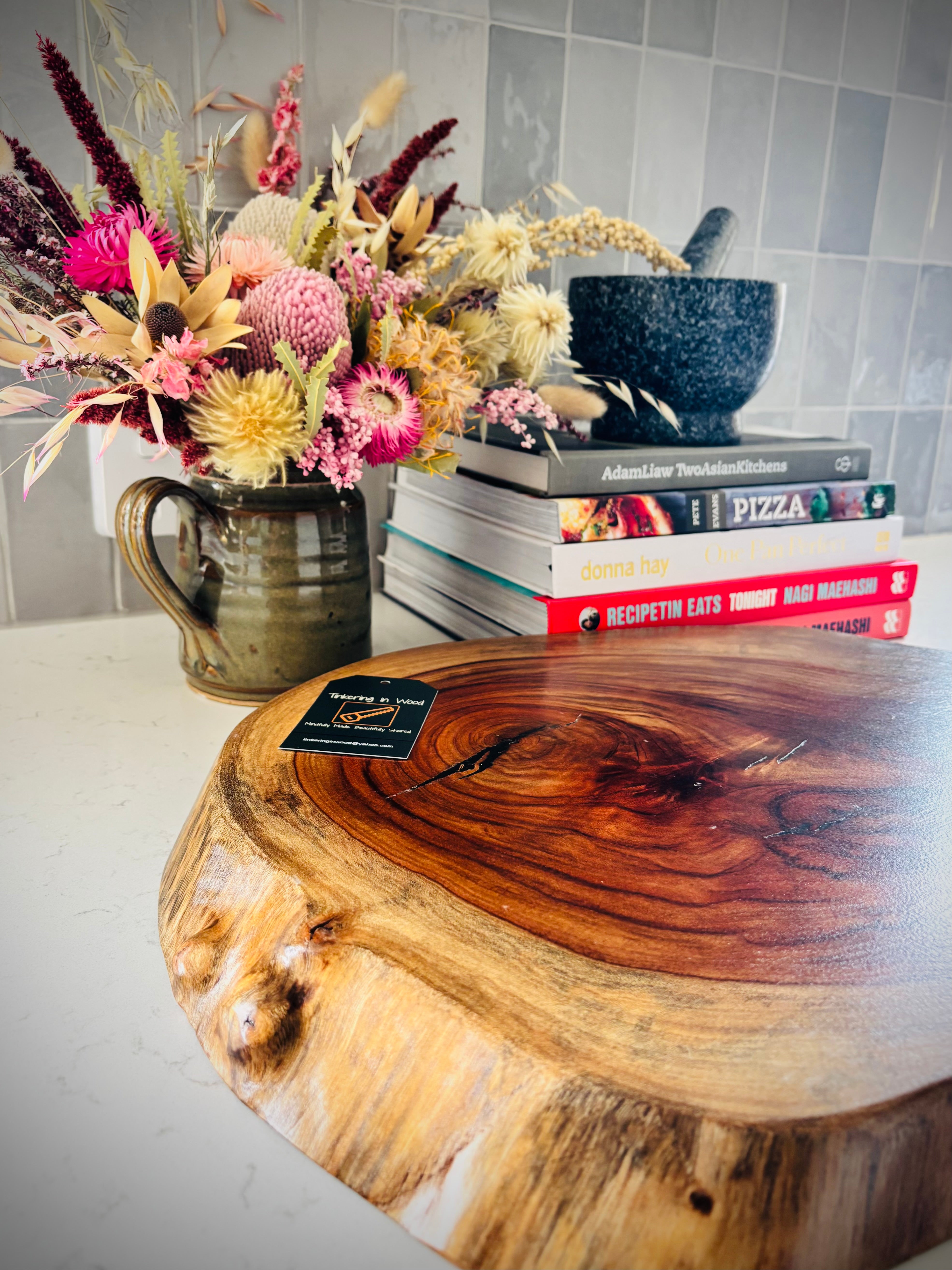 Hardwood Camphor Laurel Charcuterie Board 330x500x34mm