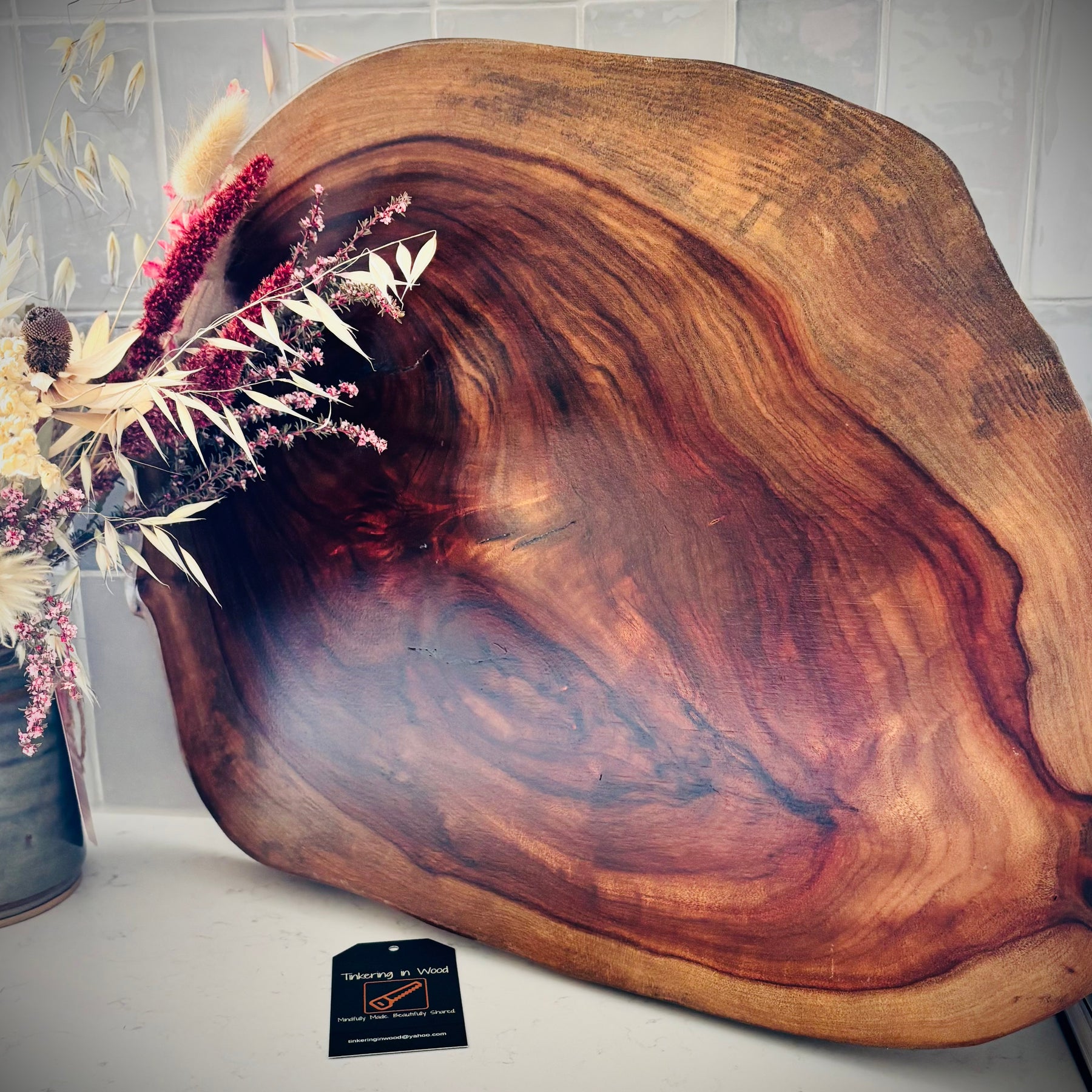 Hardwood Camphor Laurel Charcuterie Board 330x500x34mm