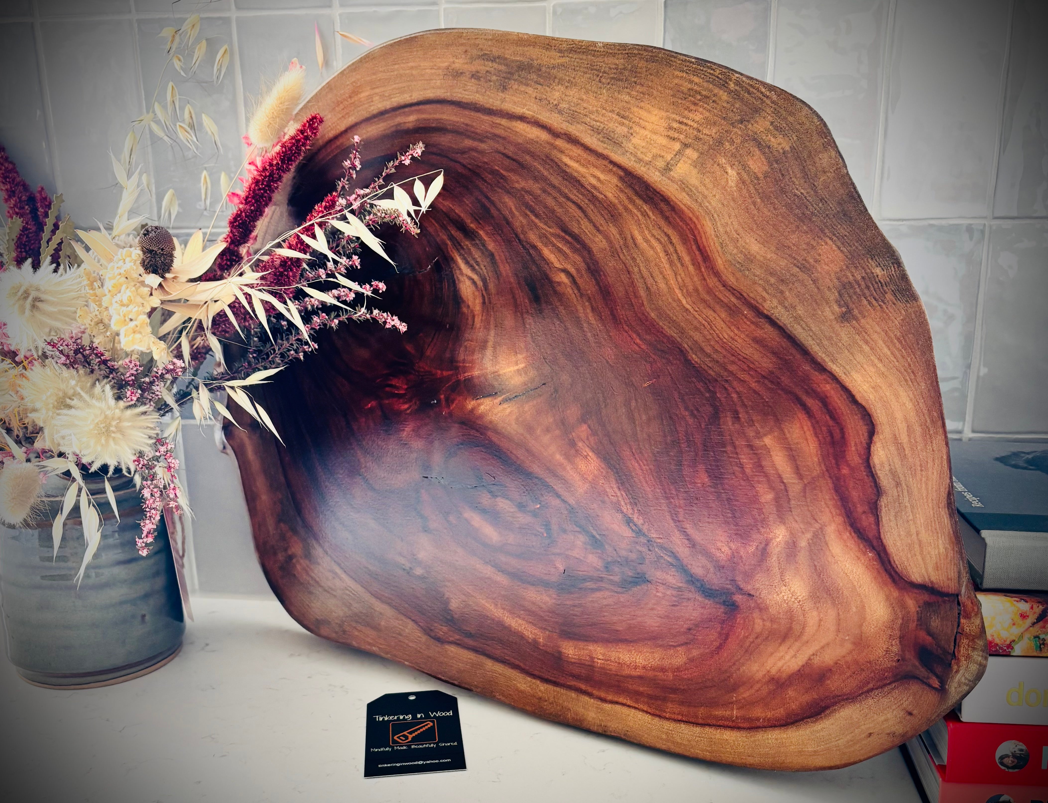 Hardwood Camphor Laurel Charcuterie Board 330x500x34mm