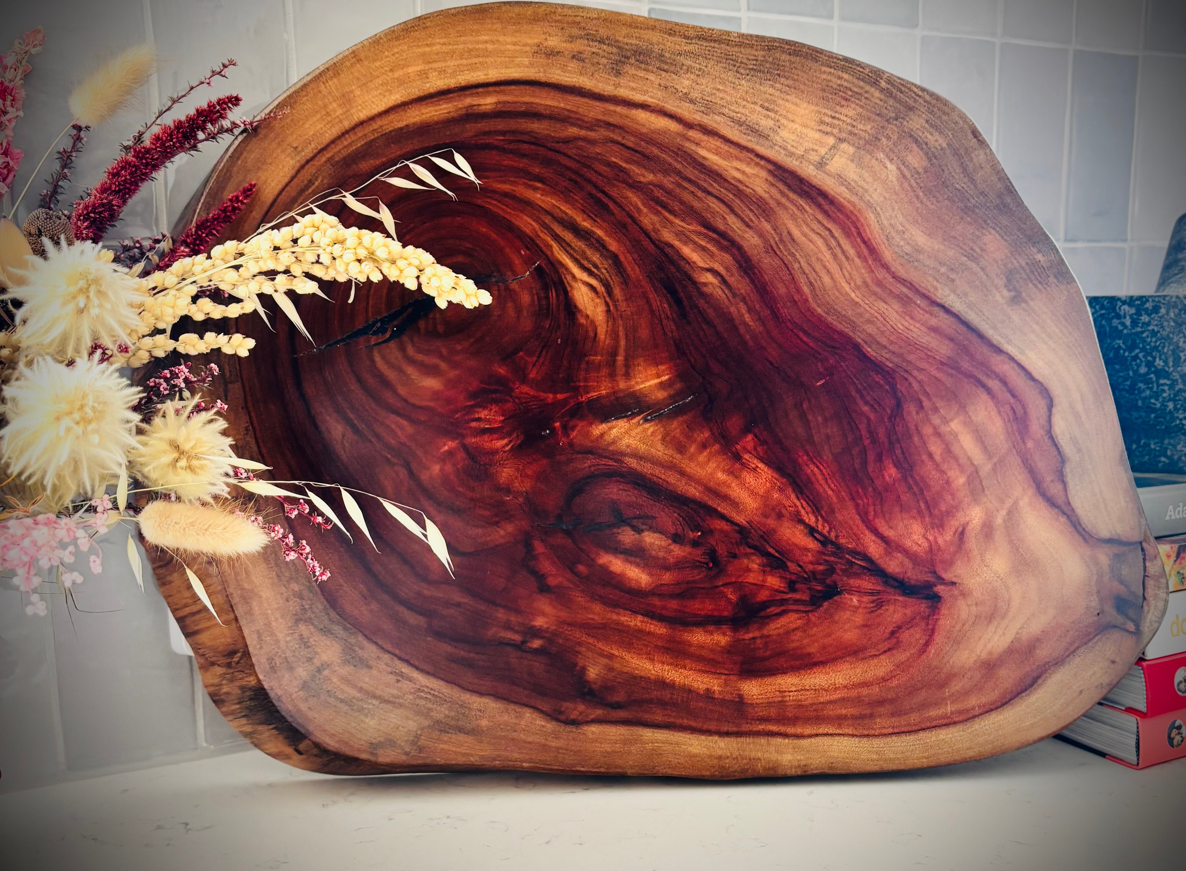 Hardwood Camphor Laurel Charcuterie Board 330x500x34mm