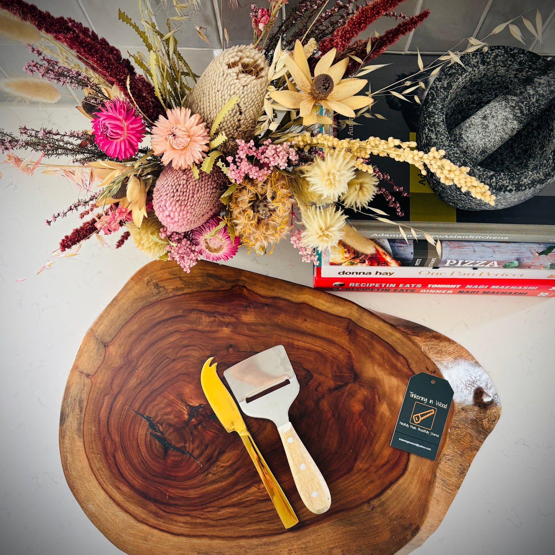 Hardwood Camphor Laurel Charcuterie Board 330x500x34mm