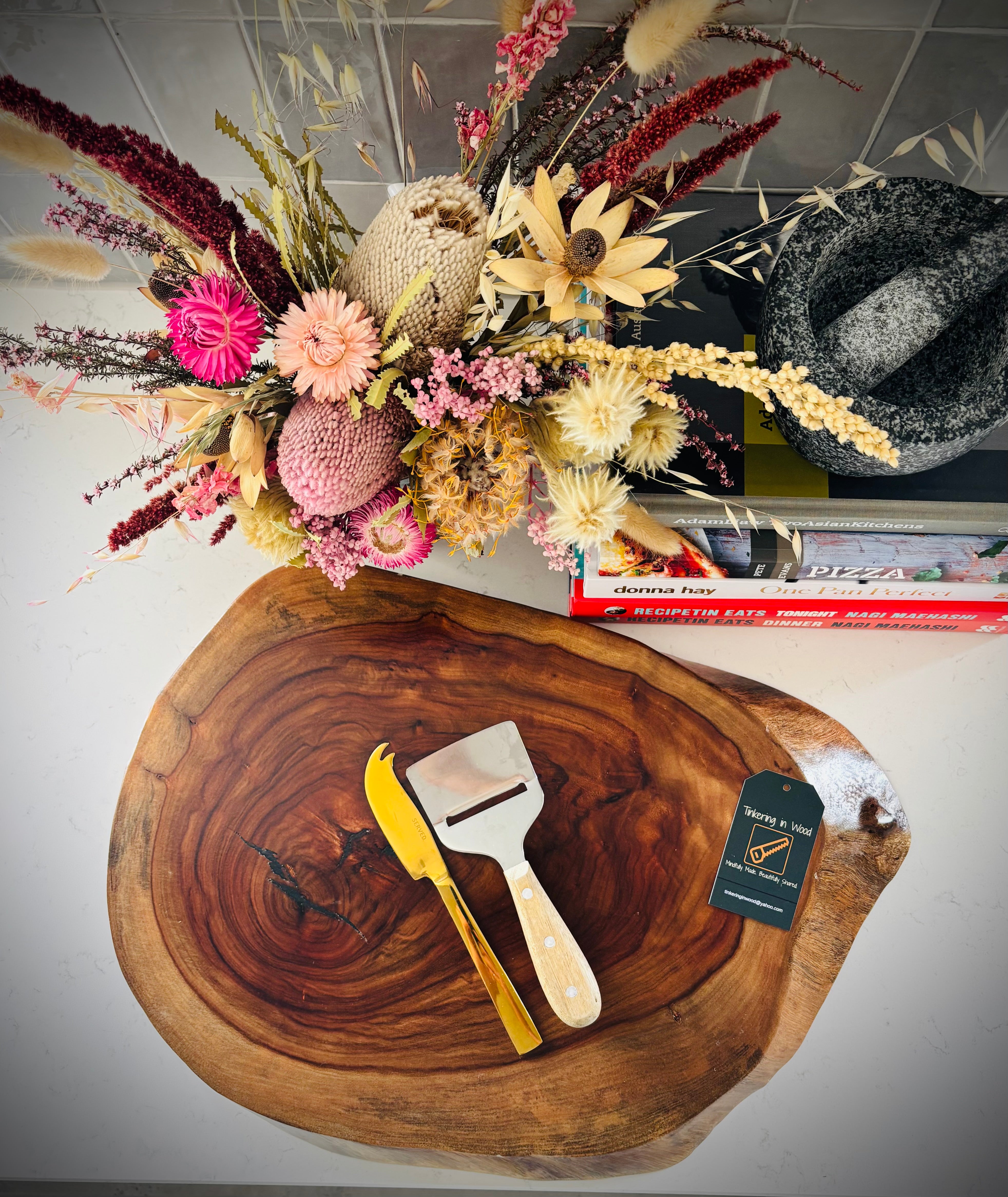 Hardwood Camphor Laurel Charcuterie Board 330x500x34mm