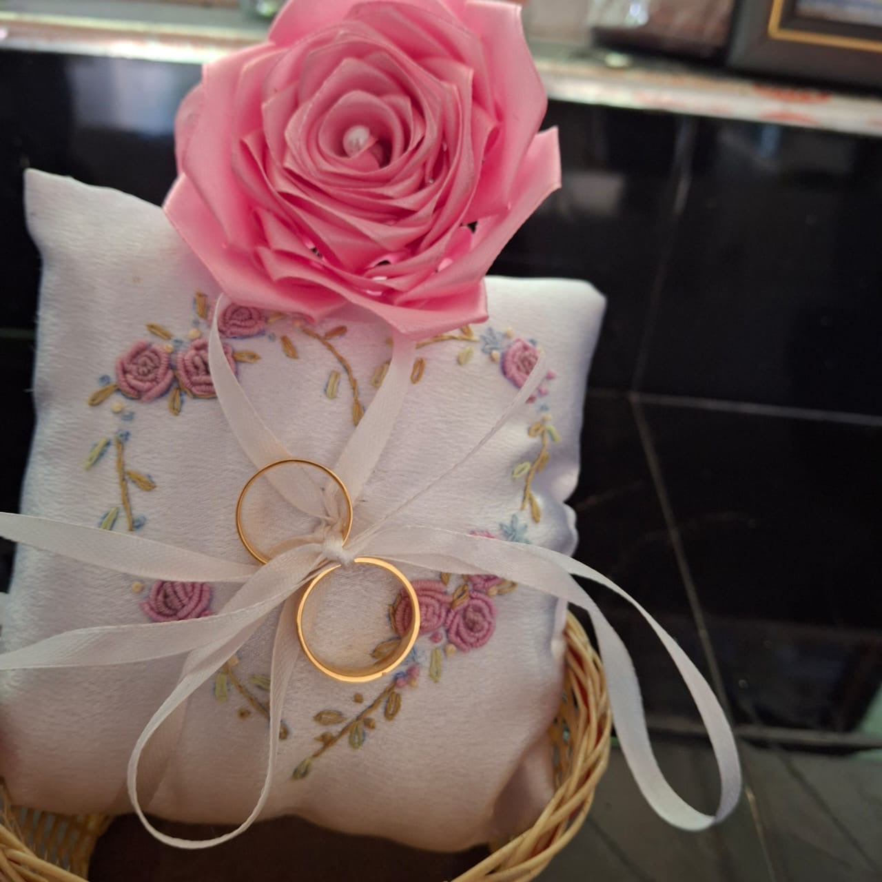 Wedding Ring Bearing Pillows