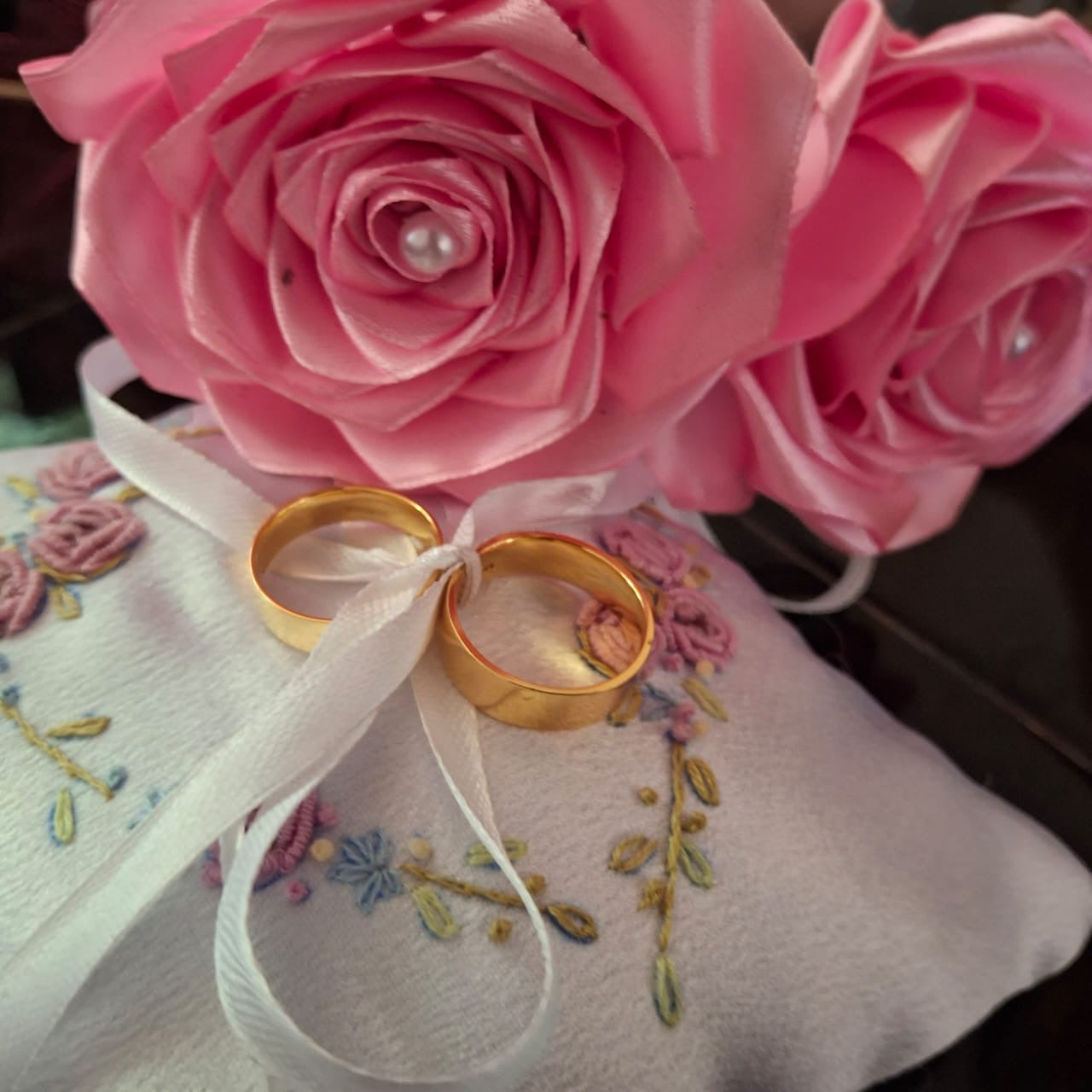 Wedding Ring Bearing Pillows