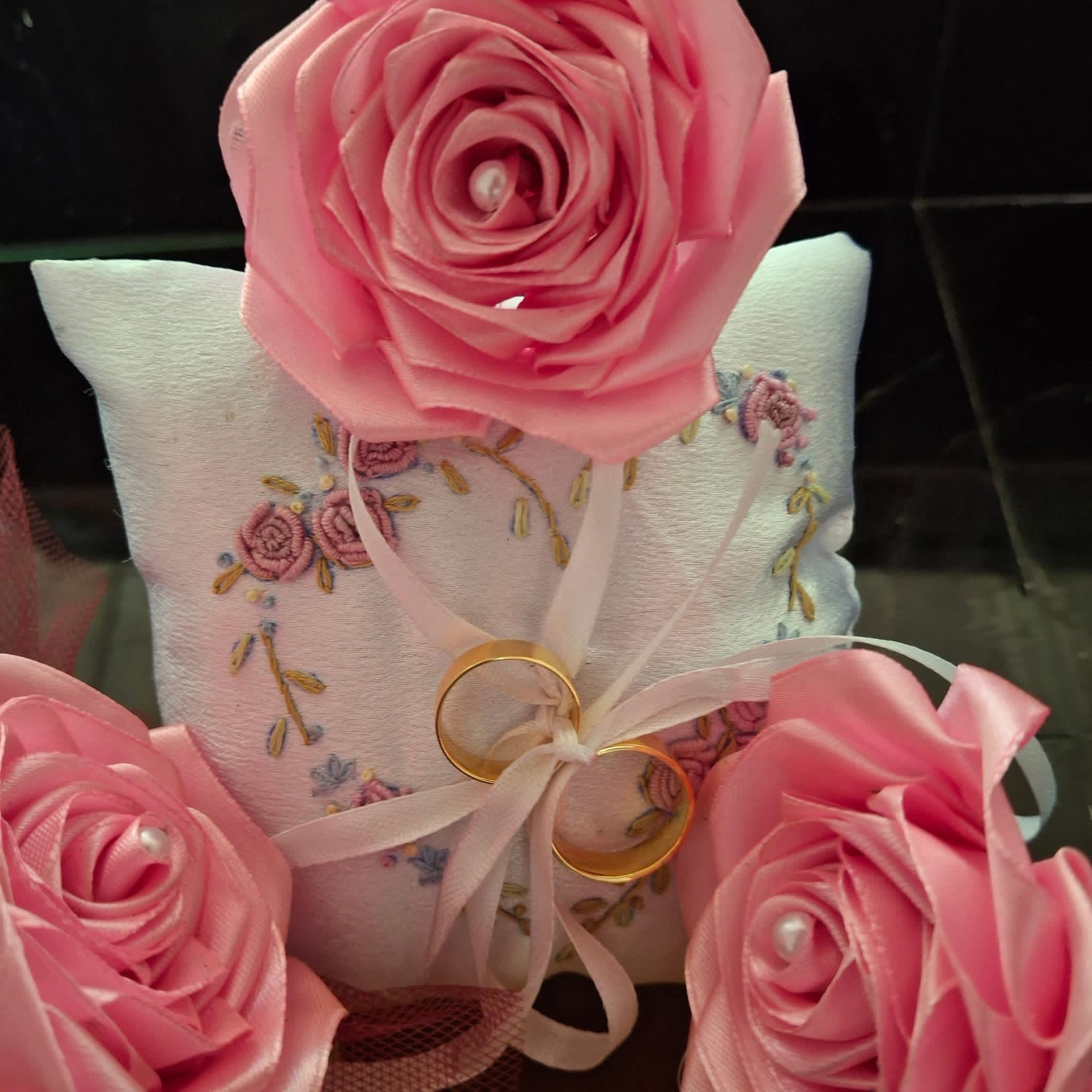 Wedding Ring Bearing Pillows
