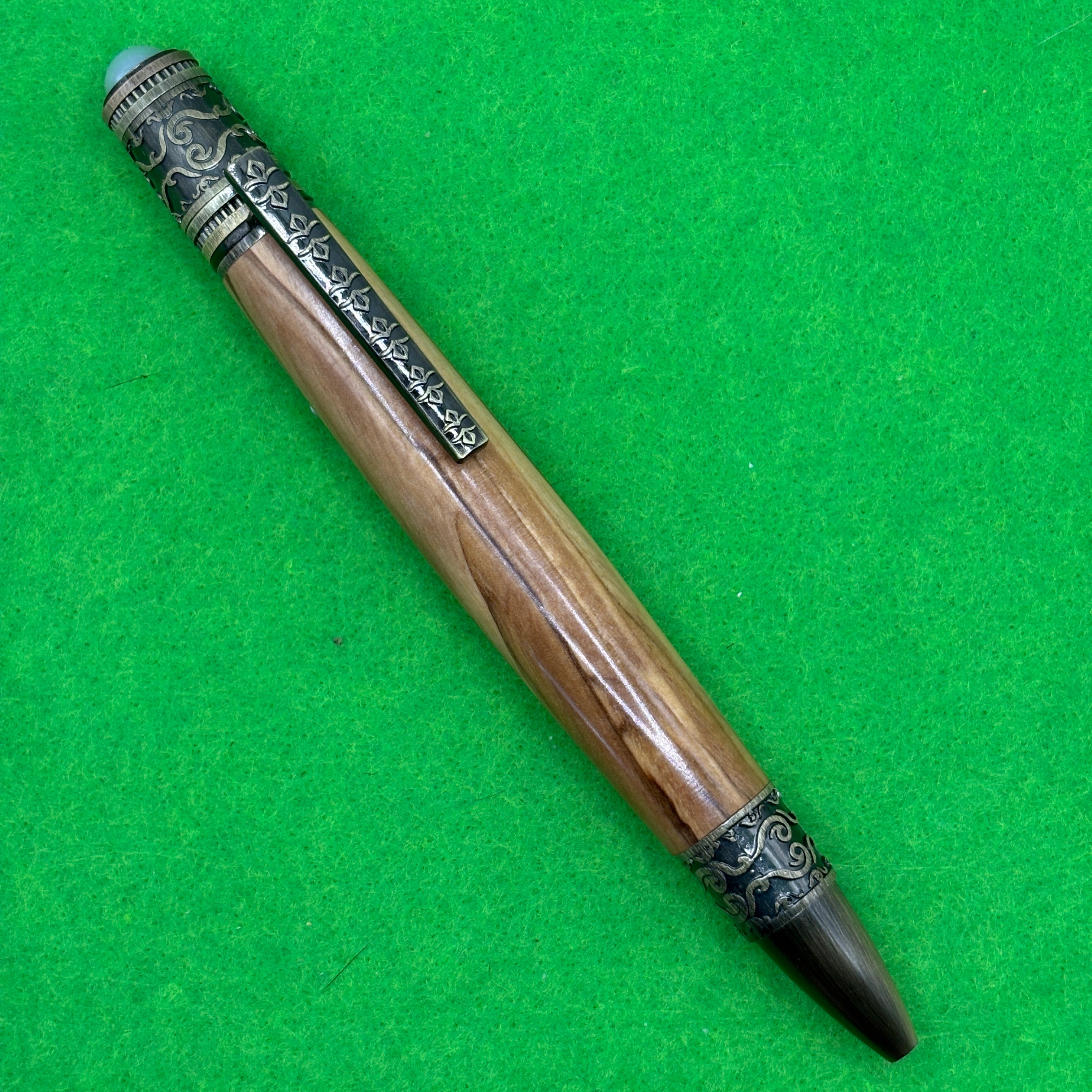 Bethlehem Olive Spiritual Twist Pen