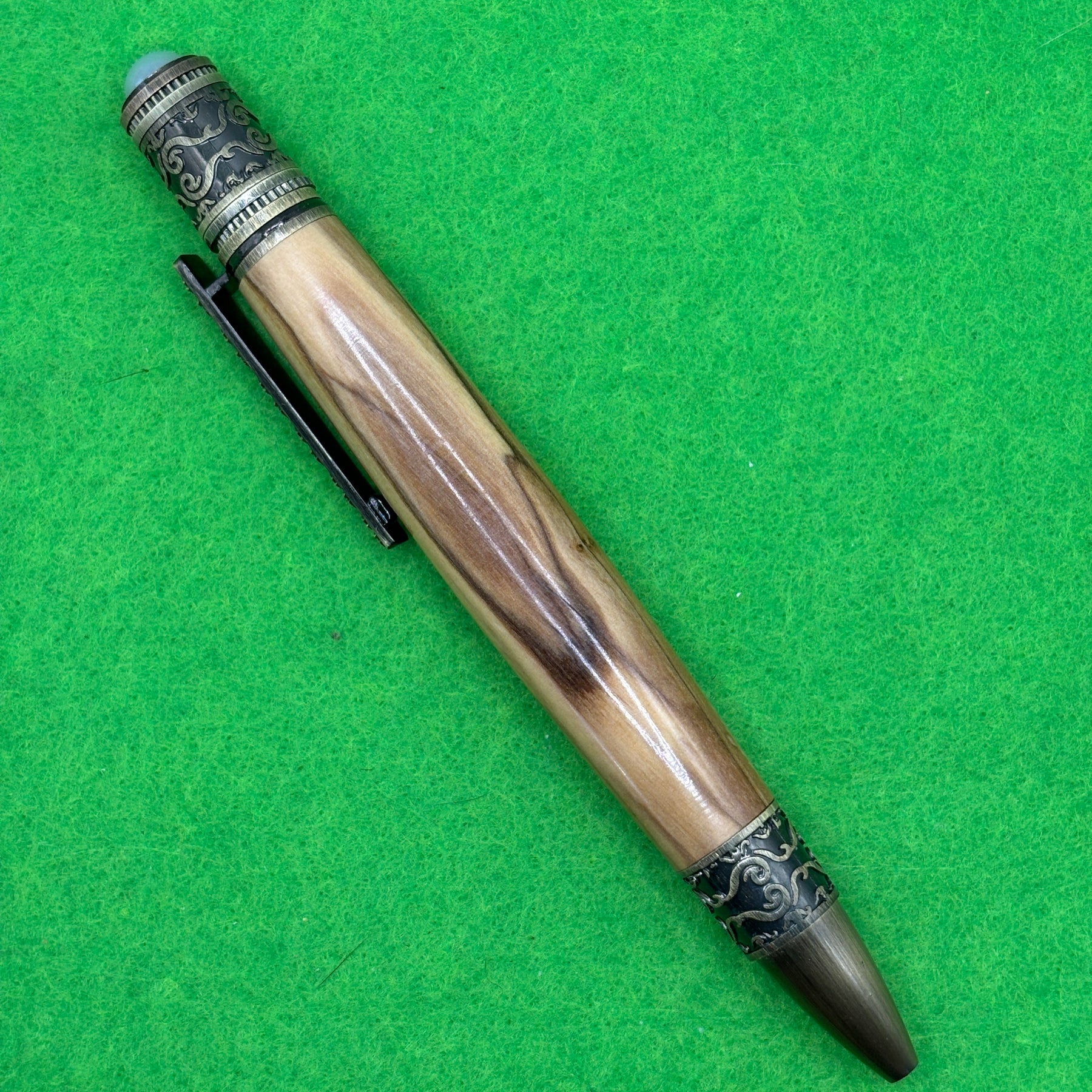 Bethlehem Olive Spiritual Twist Pen