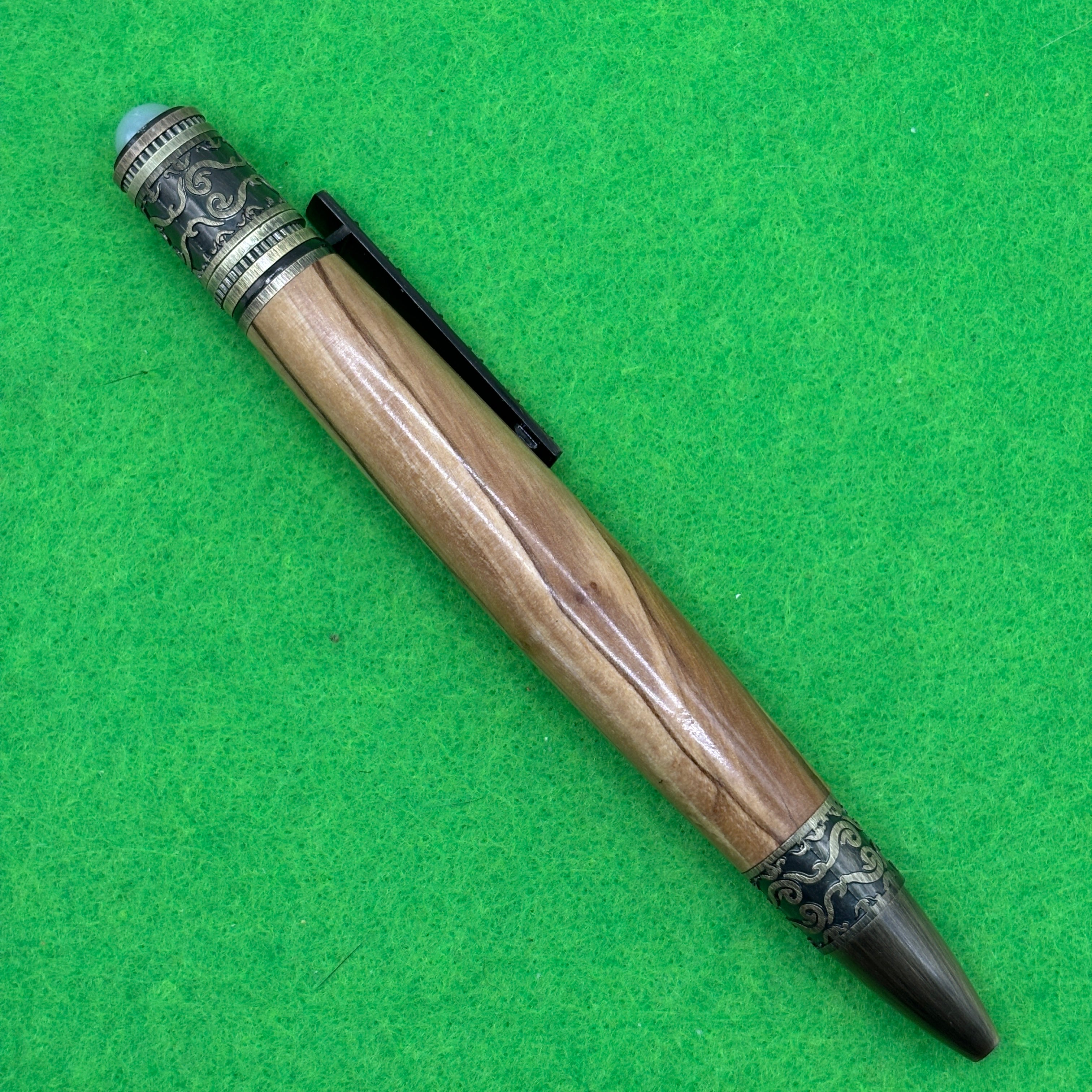 Bethlehem Olive Spiritual Twist Pen