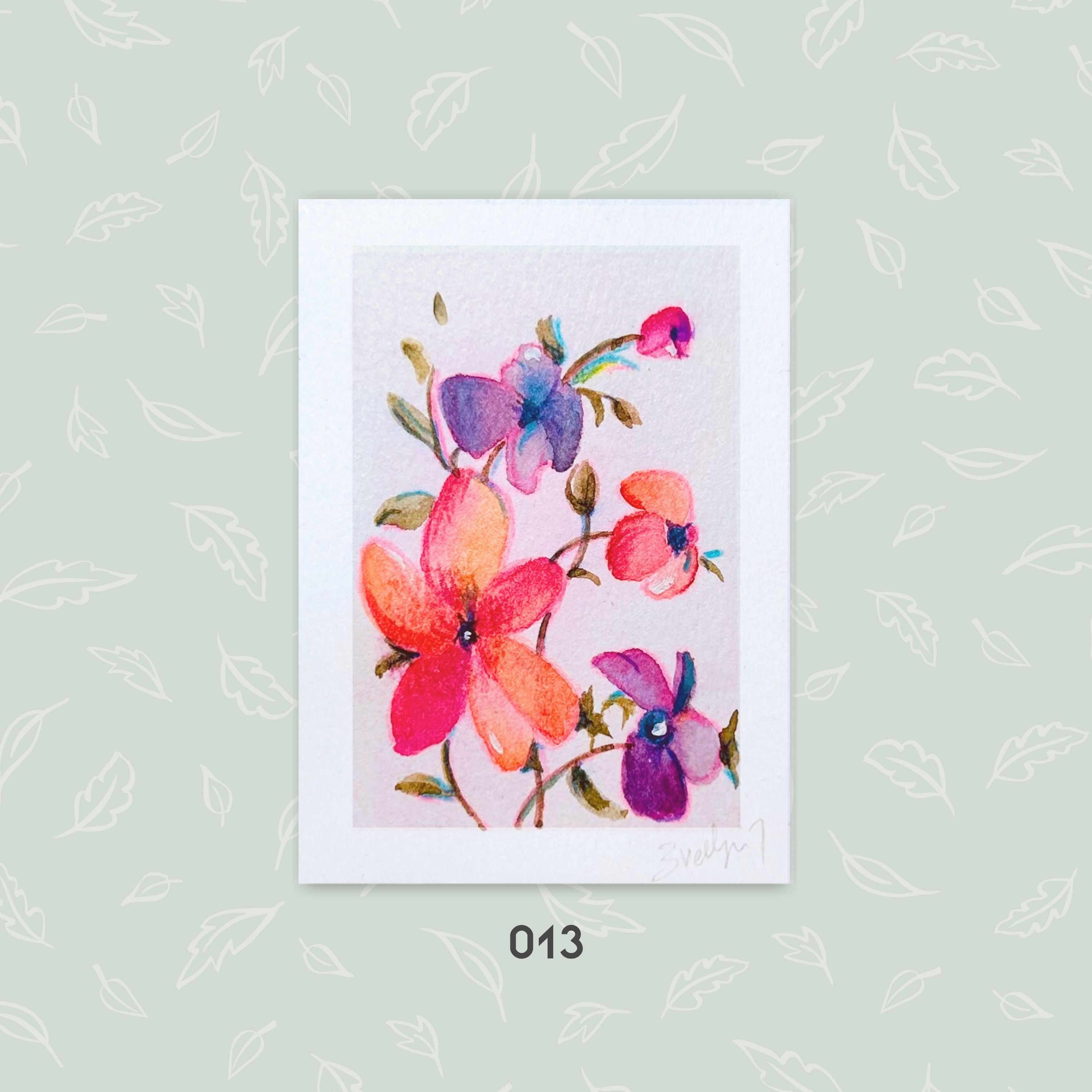 Petite Bloom Keepsakes | Original Hand-painted Floral Miniature Art & Collectables | ACEO