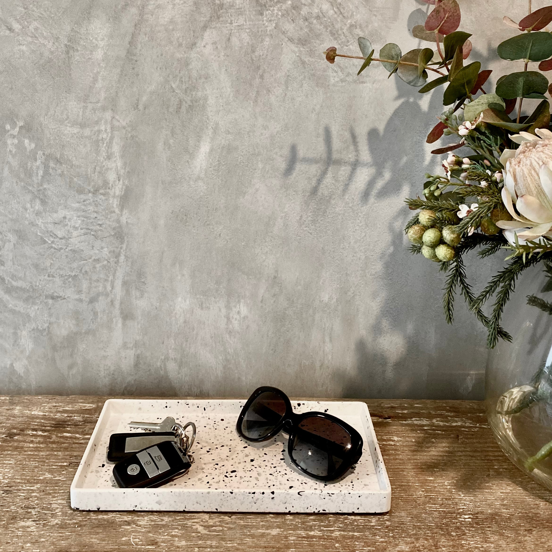 Large Rectangle platter | Terrazzo decor collection