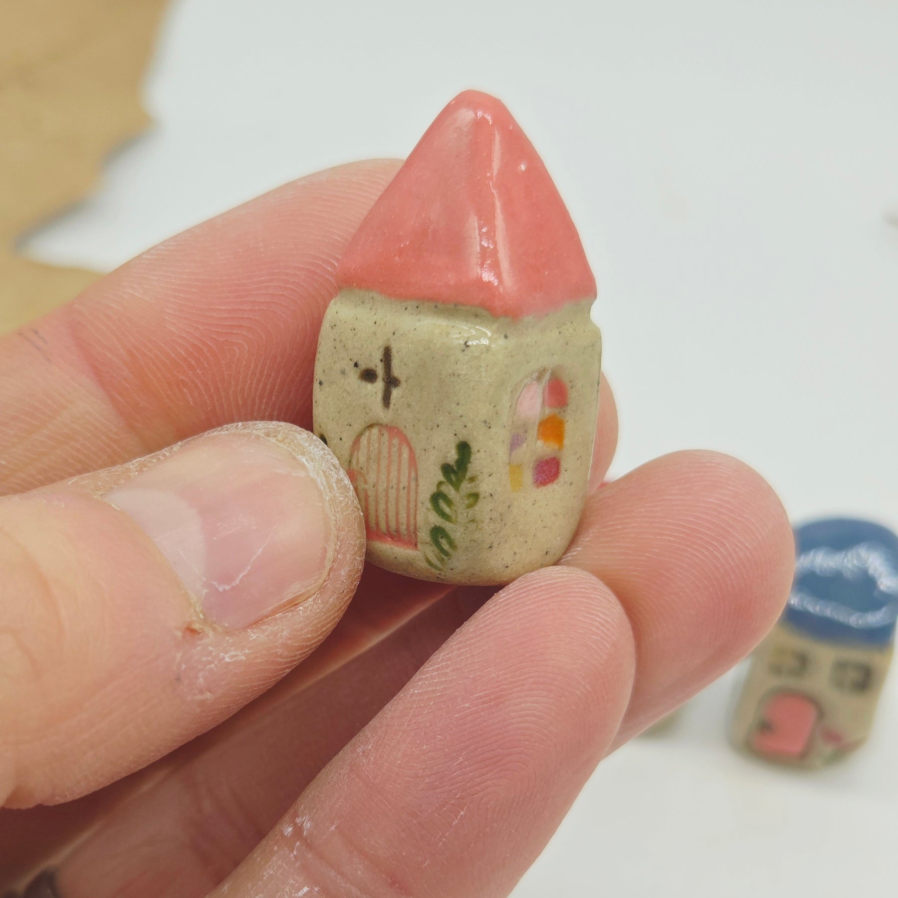 Tiny Ceramic Village - Lollipop Lane
