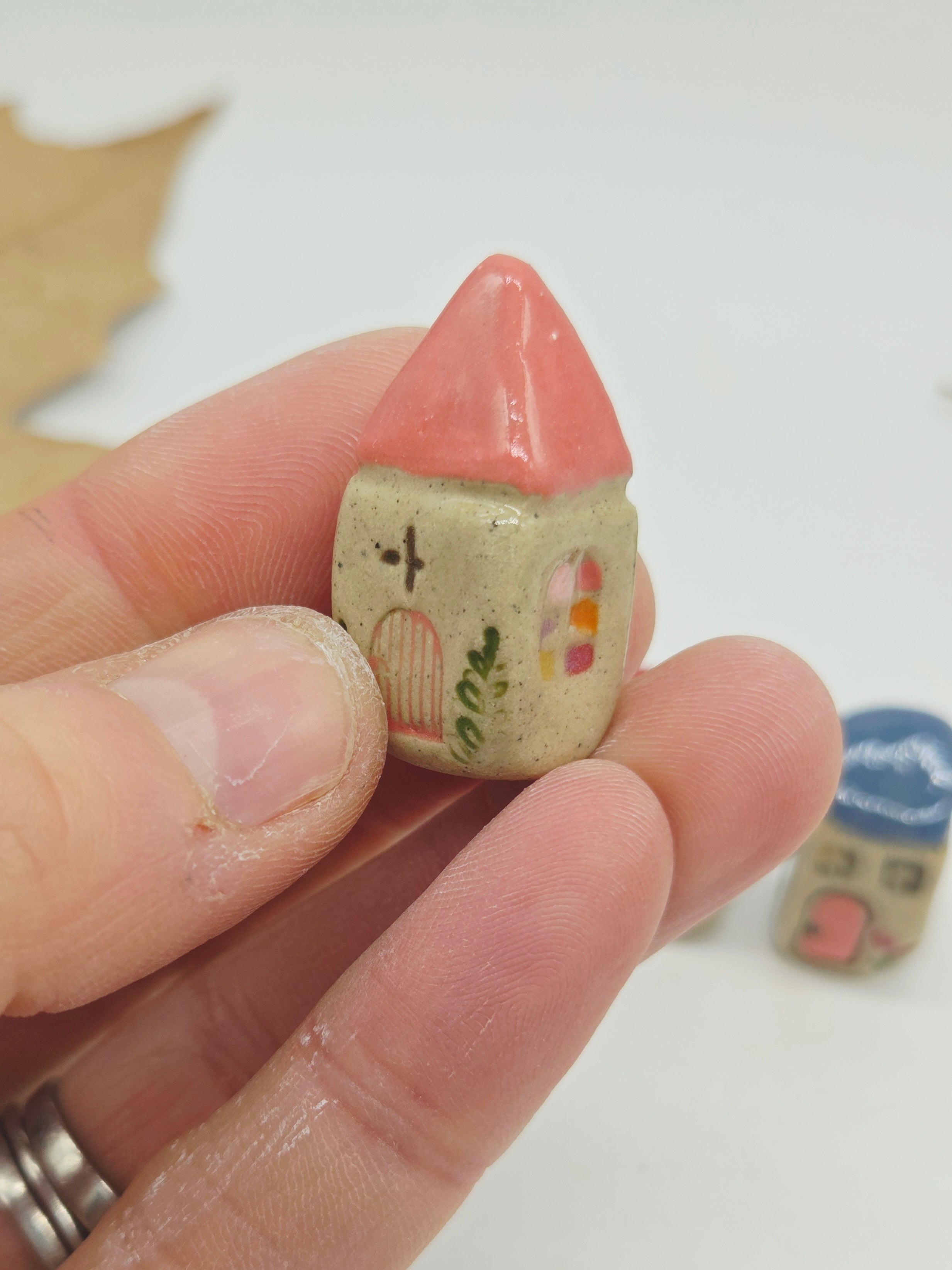 Tiny Ceramic Village - Lollipop Lane