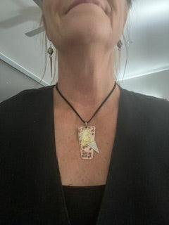 Dogtag Mixed Metal Necklace