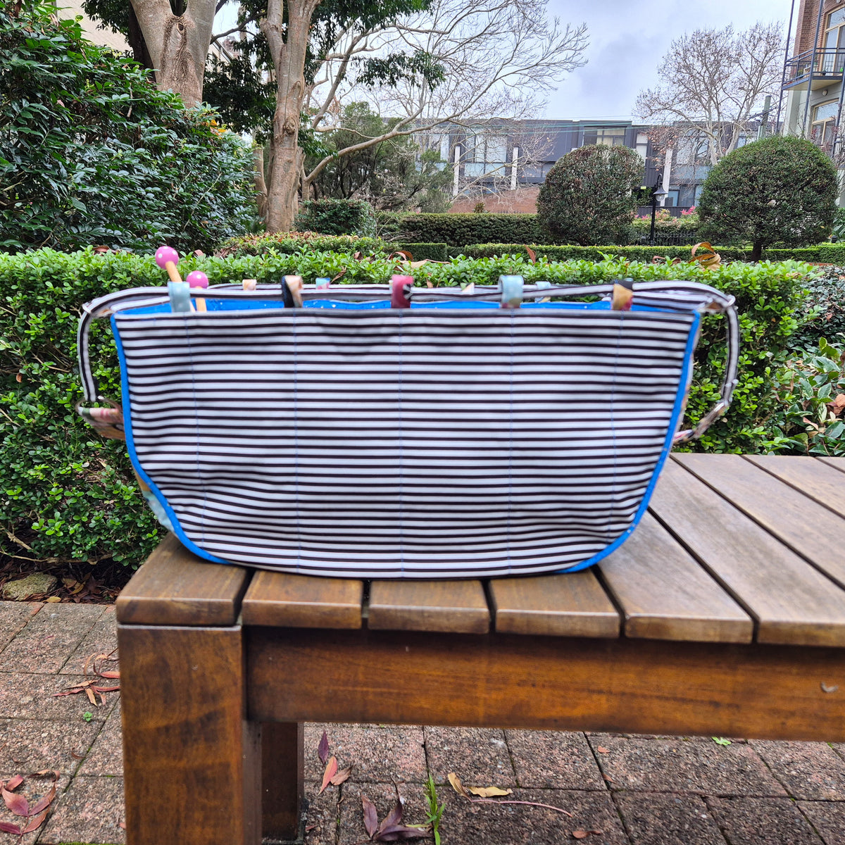 Large Knitting Project Bag – Convertible Tote