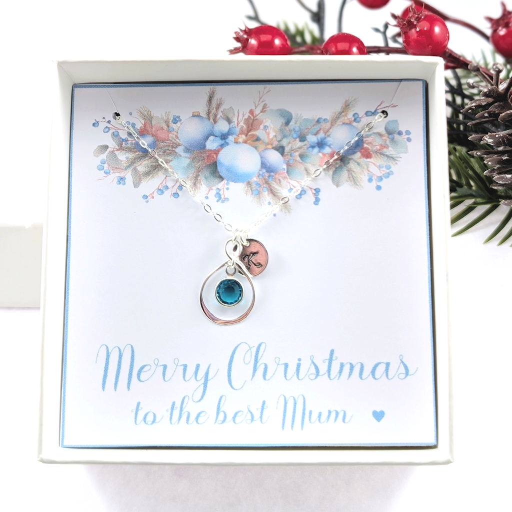 Christmas Necklace Gif for Mum