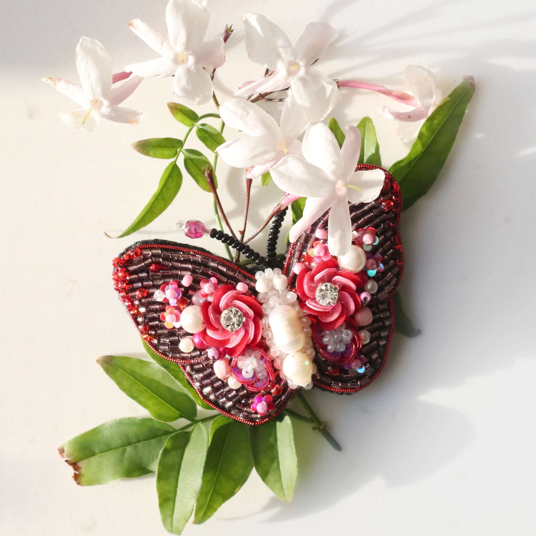 Wings of Love Brooch