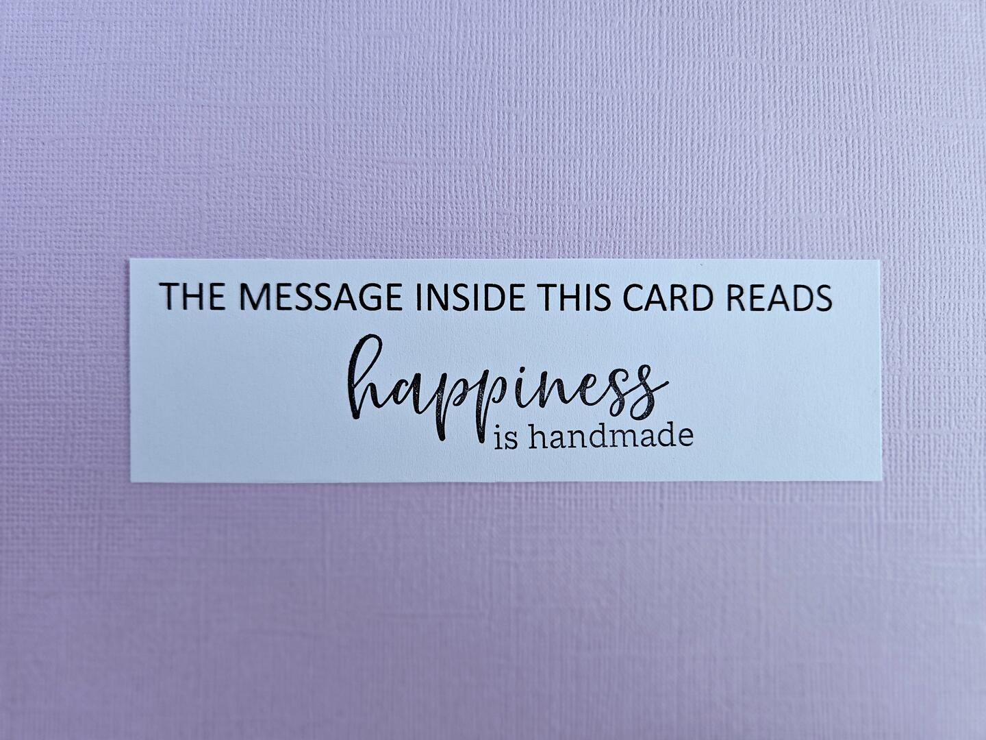 "Let your dreams blossom", all occasion, greeting card