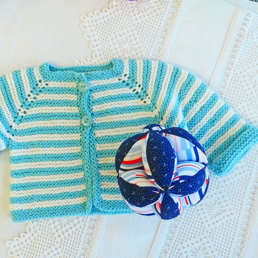 Cardigan/jacket: hand knitted, wool, free shipping