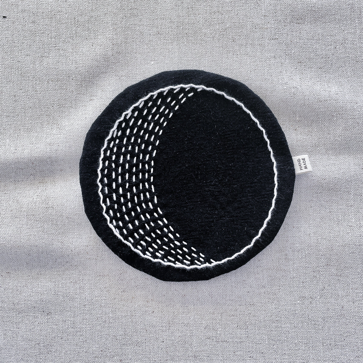Moon Cycle Sashiko Coasters