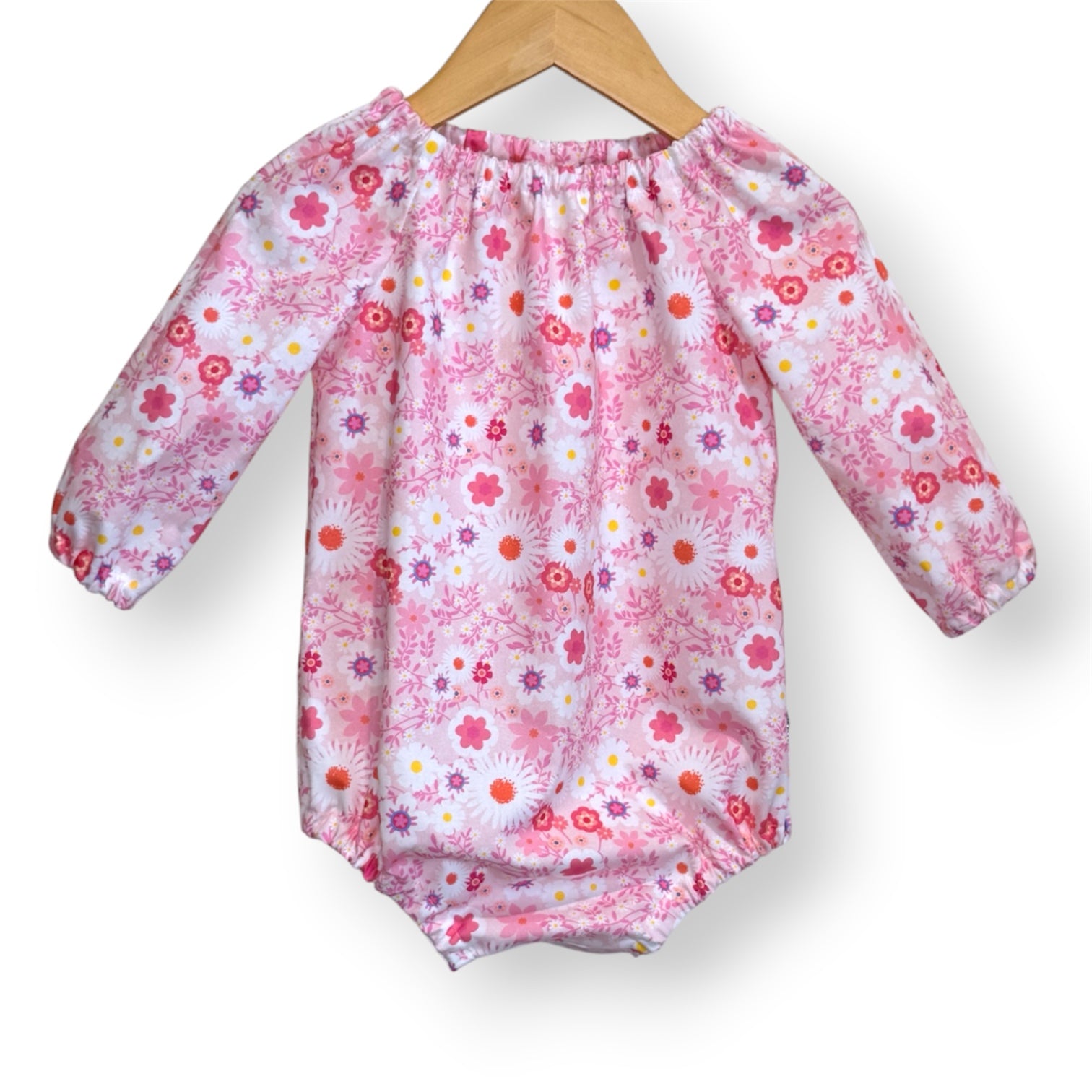 Seaside Baby Cotton Romper - Long Sleeve